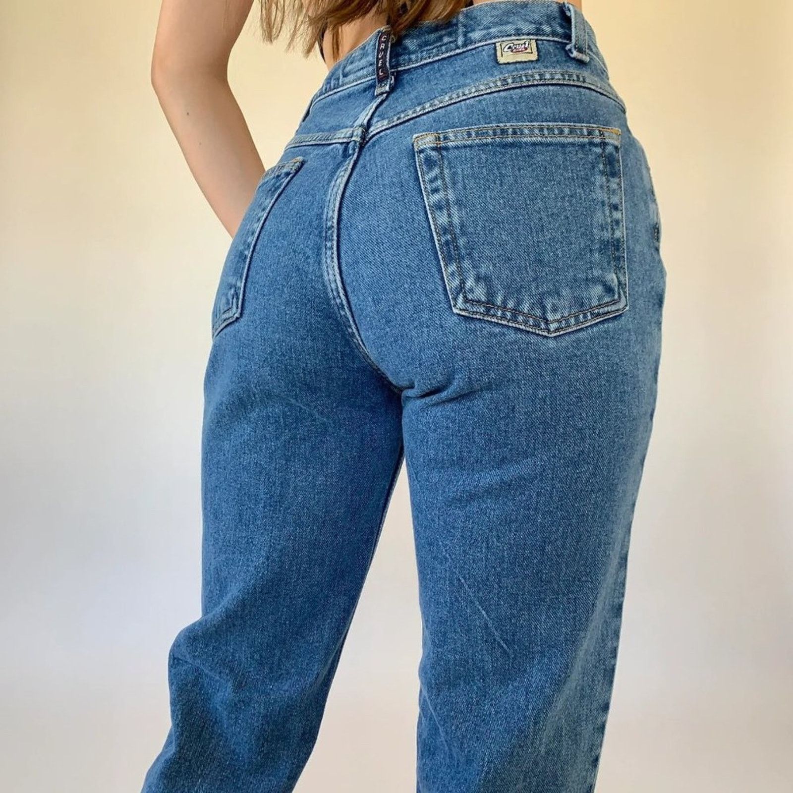 Vintage Vintage High Rise Mom Jeans by Cruel Girl - 9 Size 29" - 4 Thumbnail