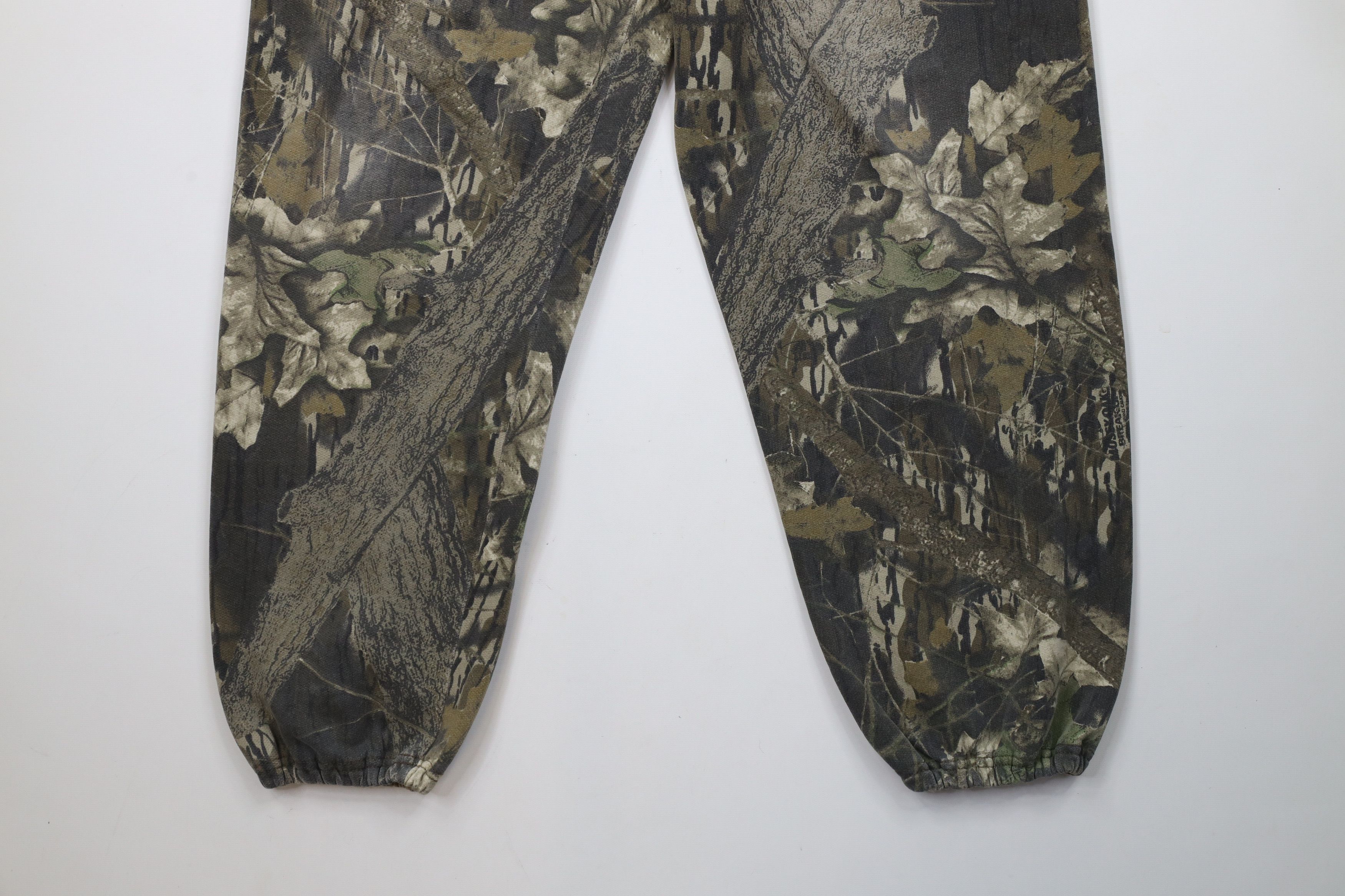 Vintage Vintage 90s Streetwear Mossy Camouflage Sweatpants Joggers Size US 36 / EU 52 - 4 Thumbnail