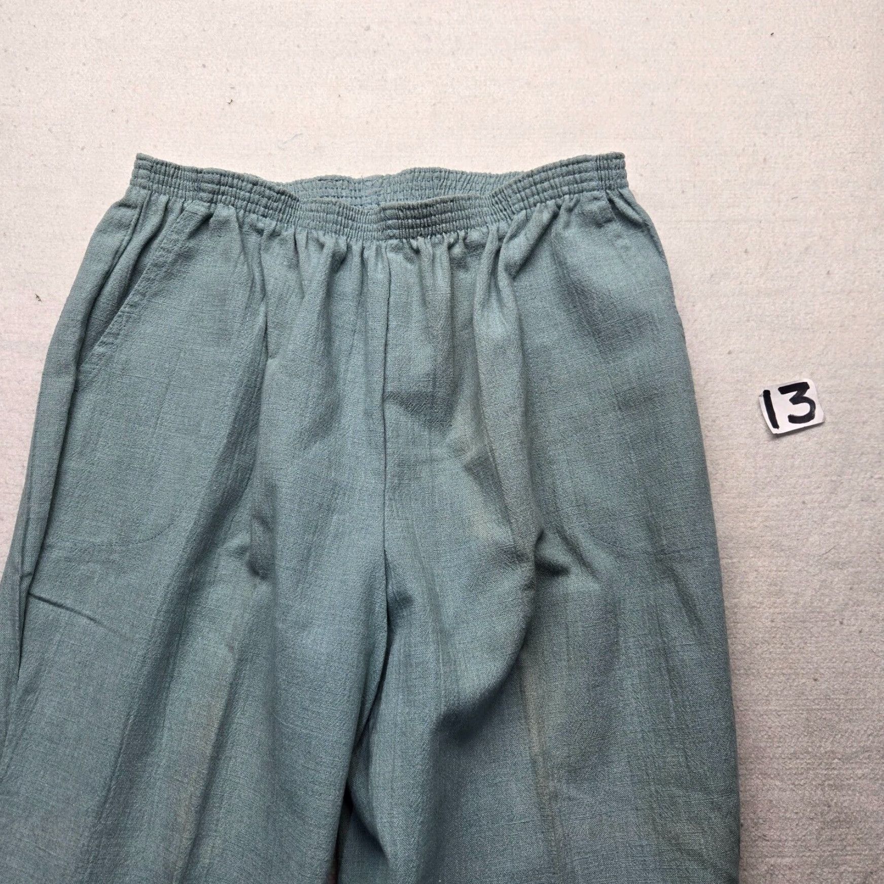 Blair Blair Women's Green Stretch Dress Pants Adult Size 16 Size 38" / US 16 / IT 52 - 2 Thumbnail