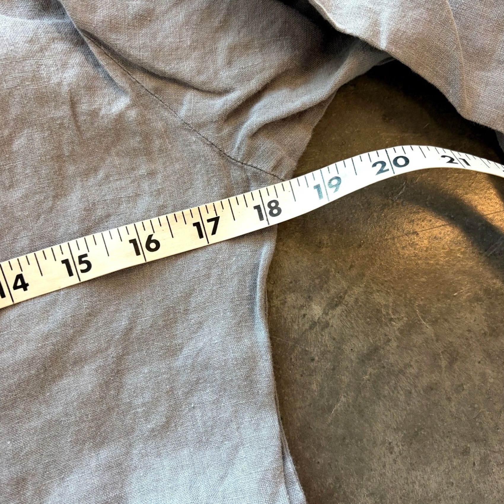 Vintage VINTAGE Zara Linen Grey V Neck Button Front 3/4 Sleeve Women's Jumper Medium Size M / US 6-8 / IT 42-44 - 4 Thumbnail
