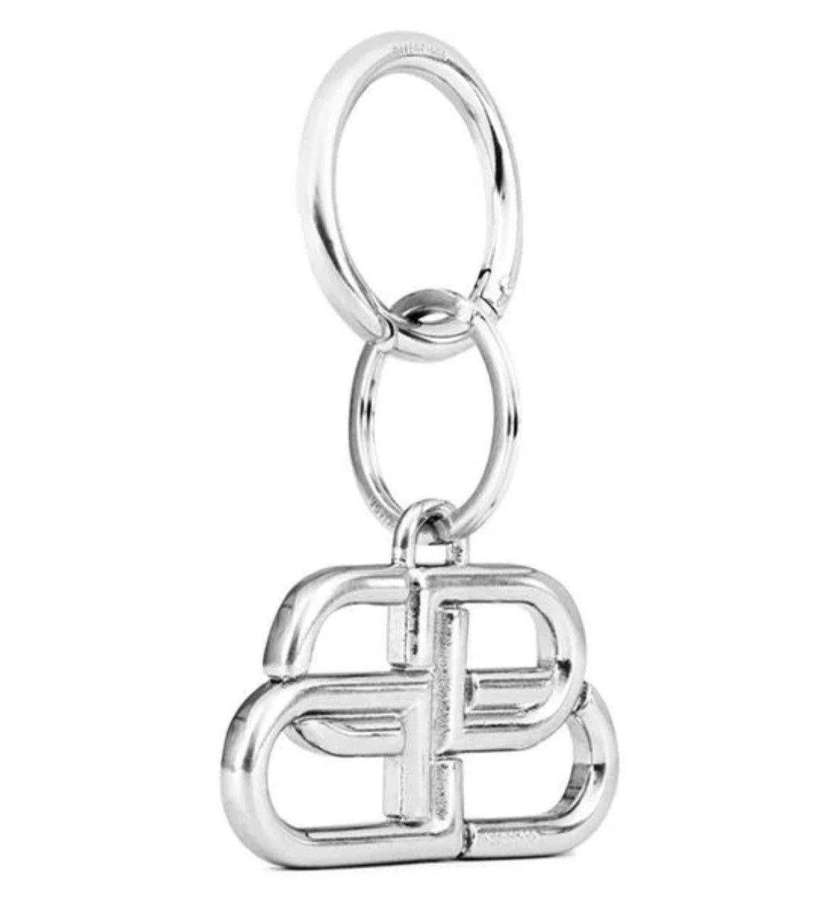 Balenciaga Silver BB Keychain Size ONE SIZE - 2 Thumbnail