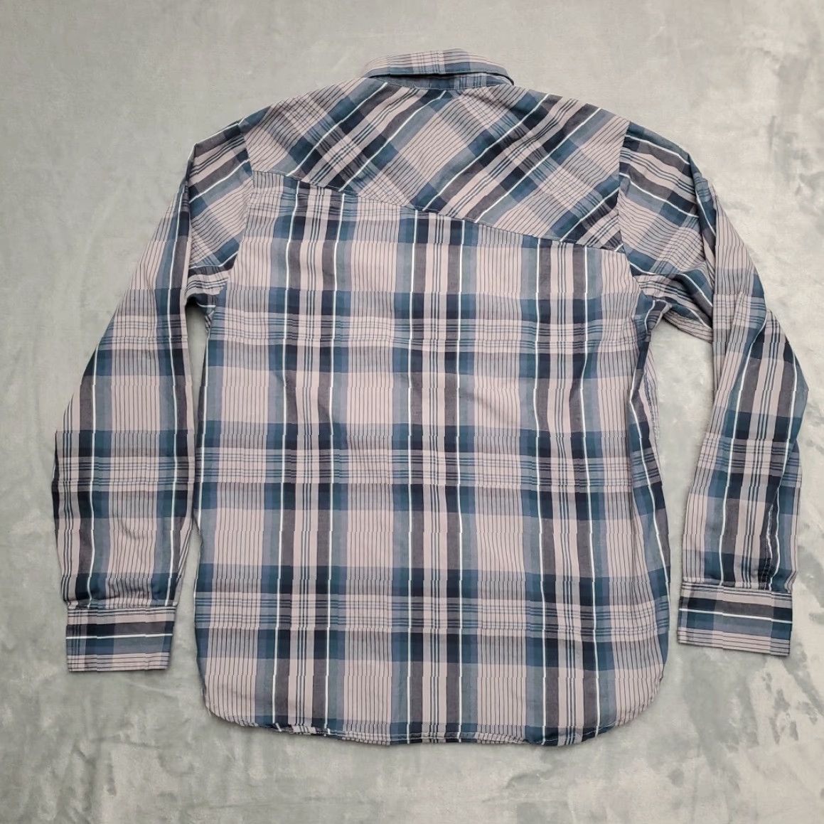 Volcom Volcom Mens Shirt Small Blue Plaid Flannel Long Sleeve Button-Up Casual Skate Size US S / EU 44-46 / 1 - 5 Thumbnail