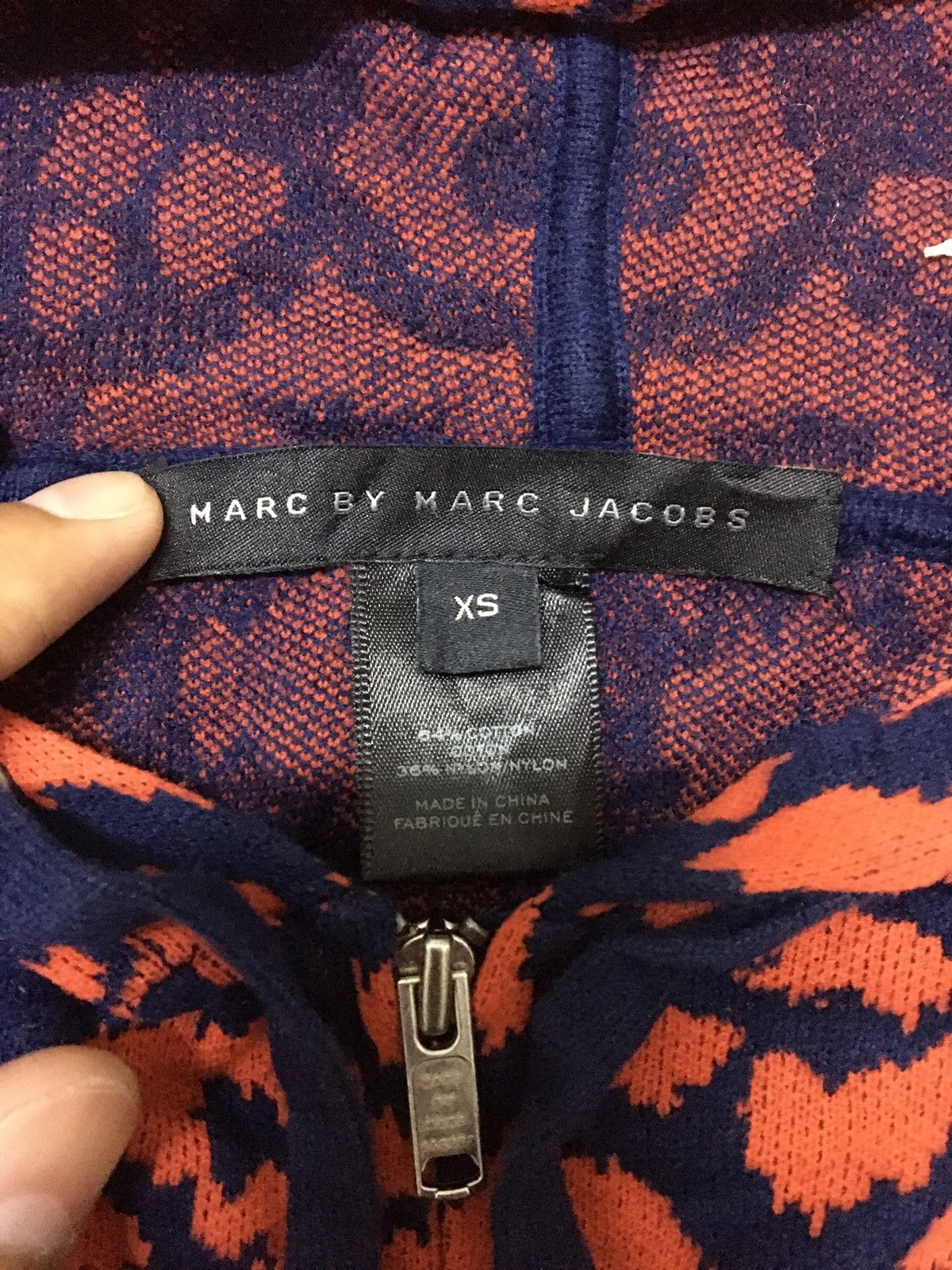 Marc Jacobs × Marc by Marc Jacobs Marc By Marc Jacobs Hoodie Zipper Size XS / US 0-2 / IT 36-38 - 4 Thumbnail