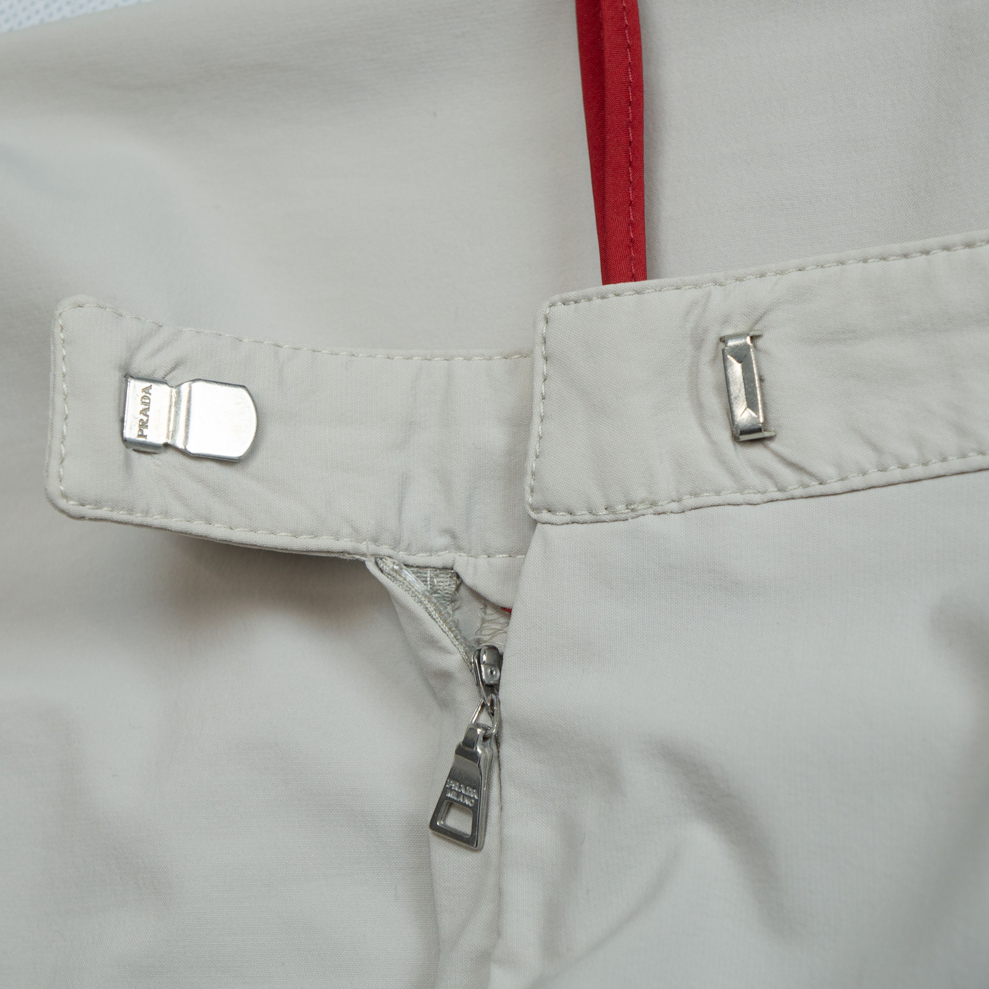Prada PRADA Beige Elastic Women Pants Size 26" / US 2 / IT 38 - 7 Thumbnail