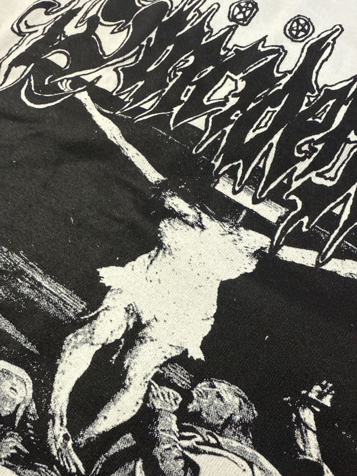 G59 Records $uicideboy$ / G59 “Life Is But a Stream” Tee — White - Small Size US S / EU 44-46 / 1 - 4 Thumbnail