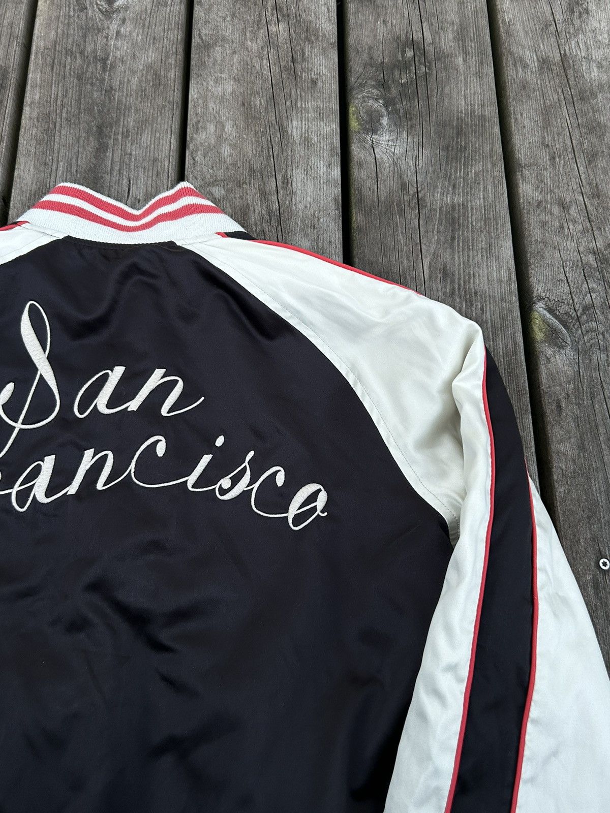 Levi's Levis San Francisco Reversible Bomber Jacket Size US S / EU 44-46 / 1 - 6 Thumbnail