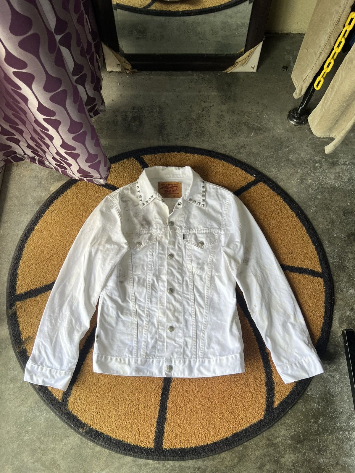 🔥Punk Collar Levis Denim Jacket