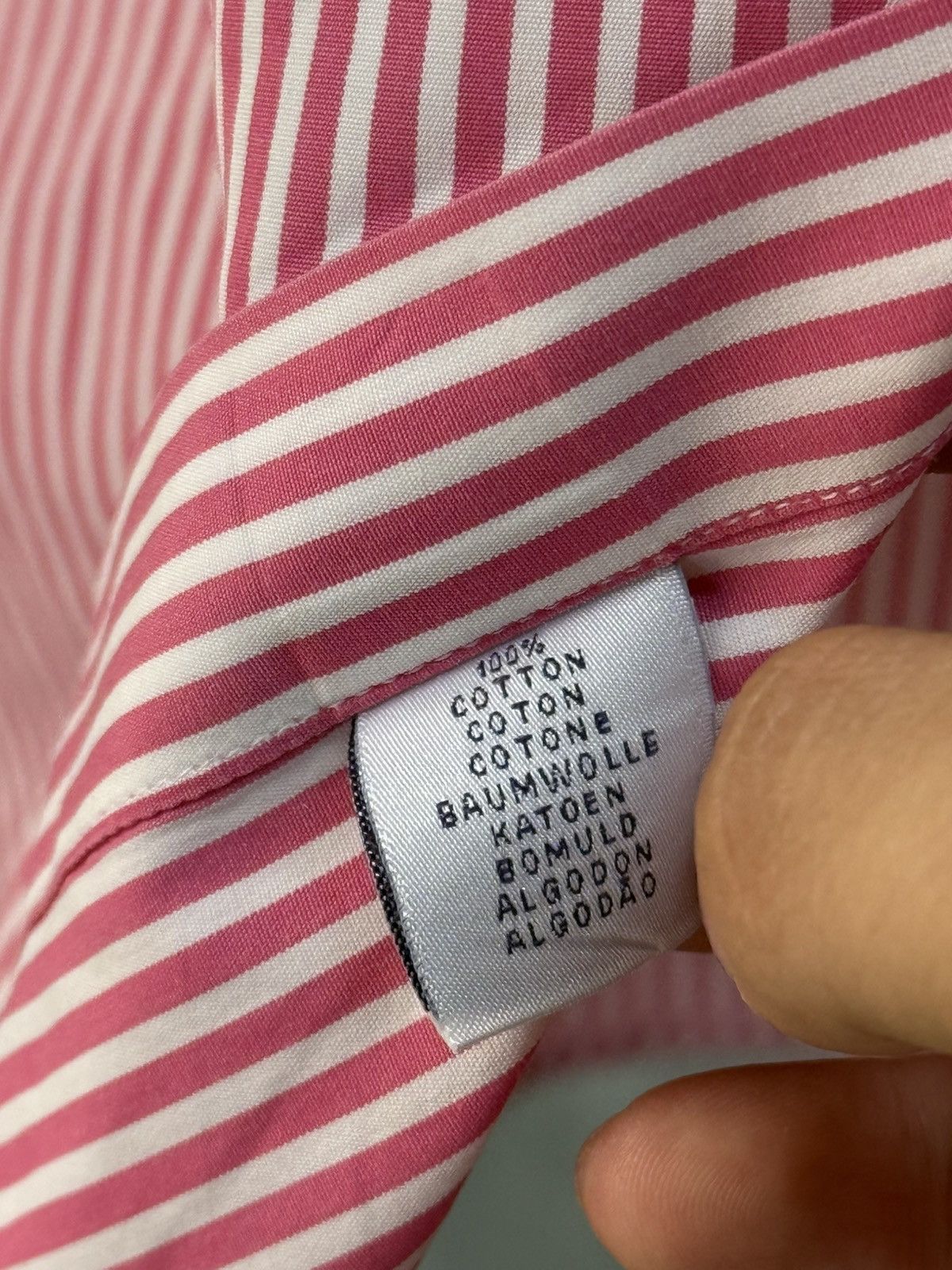 Ralph Lauren Purple Label Ralph Lauren Purple Label Striped Shirt Size US L / EU 52-54 / 3 - 8 Thumbnail