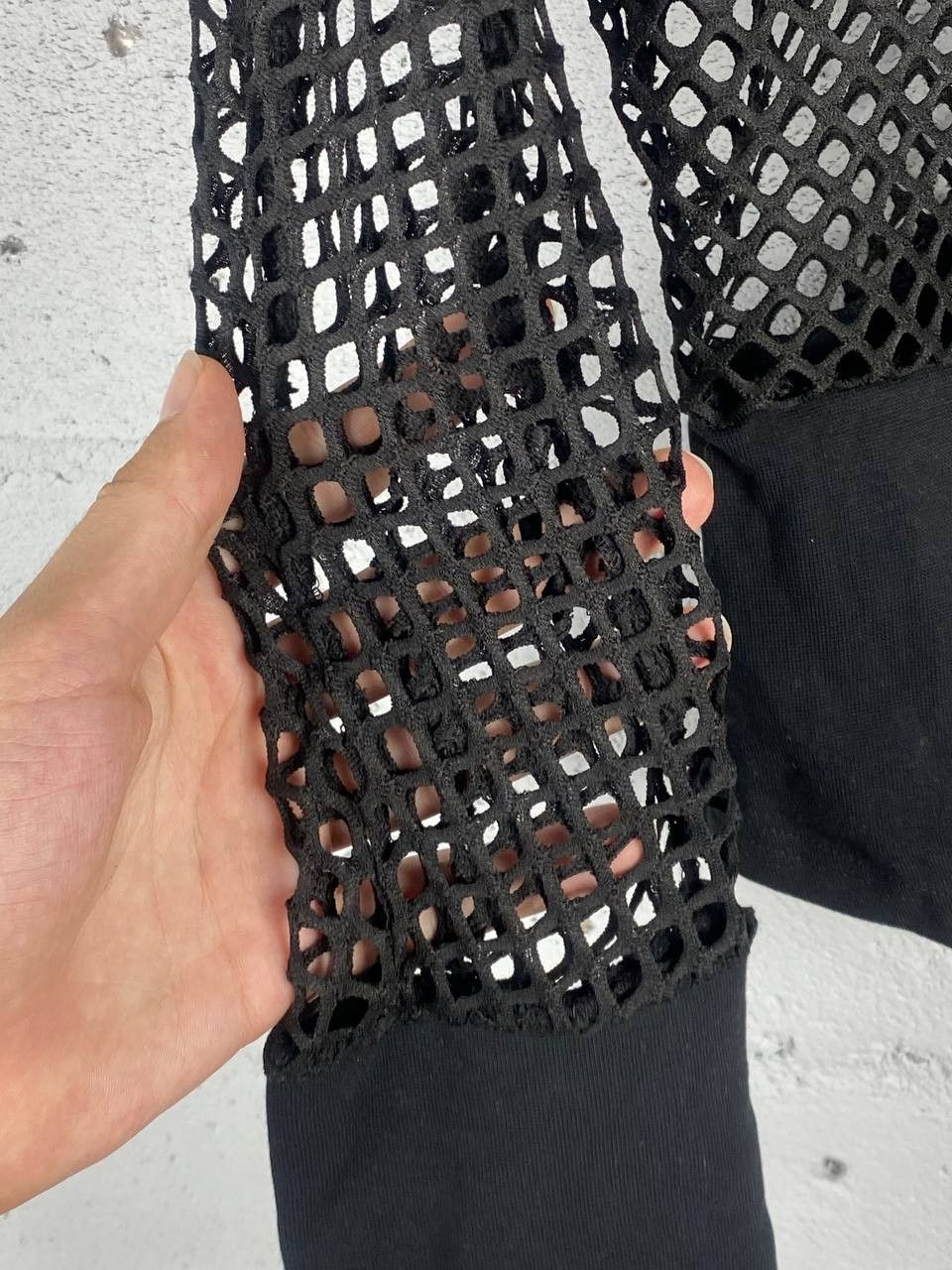 Killstar Avantgarde Opium Killstar Mesh Vamp Y2K Cropped Hoodie Size S / US 4 / IT 40 - 5 Thumbnail
