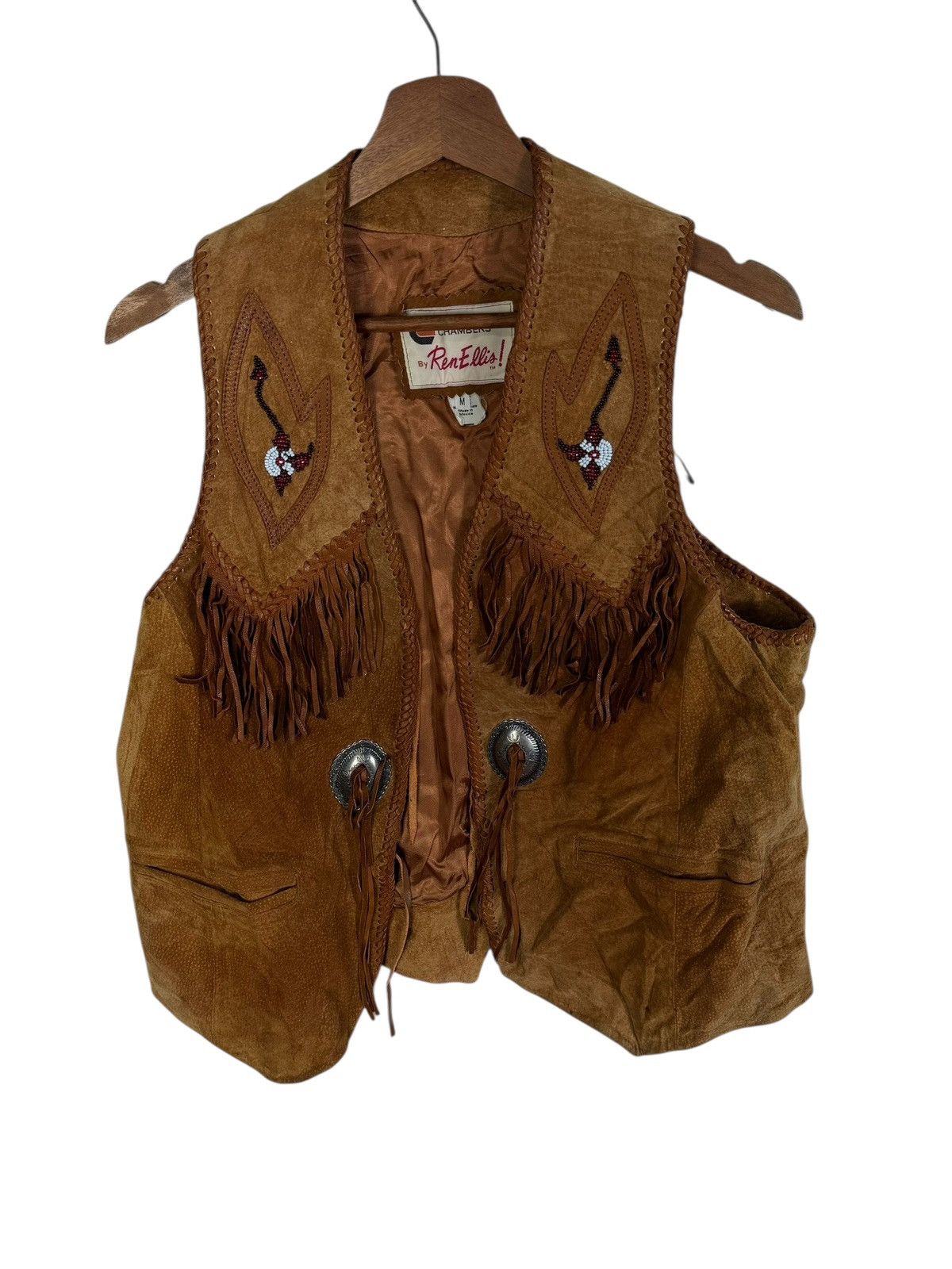 Vintage 1970s Chambers by Ren Ellis Genuine Suede Size US L / EU 52-54 / 3 - 1 Thumbnail