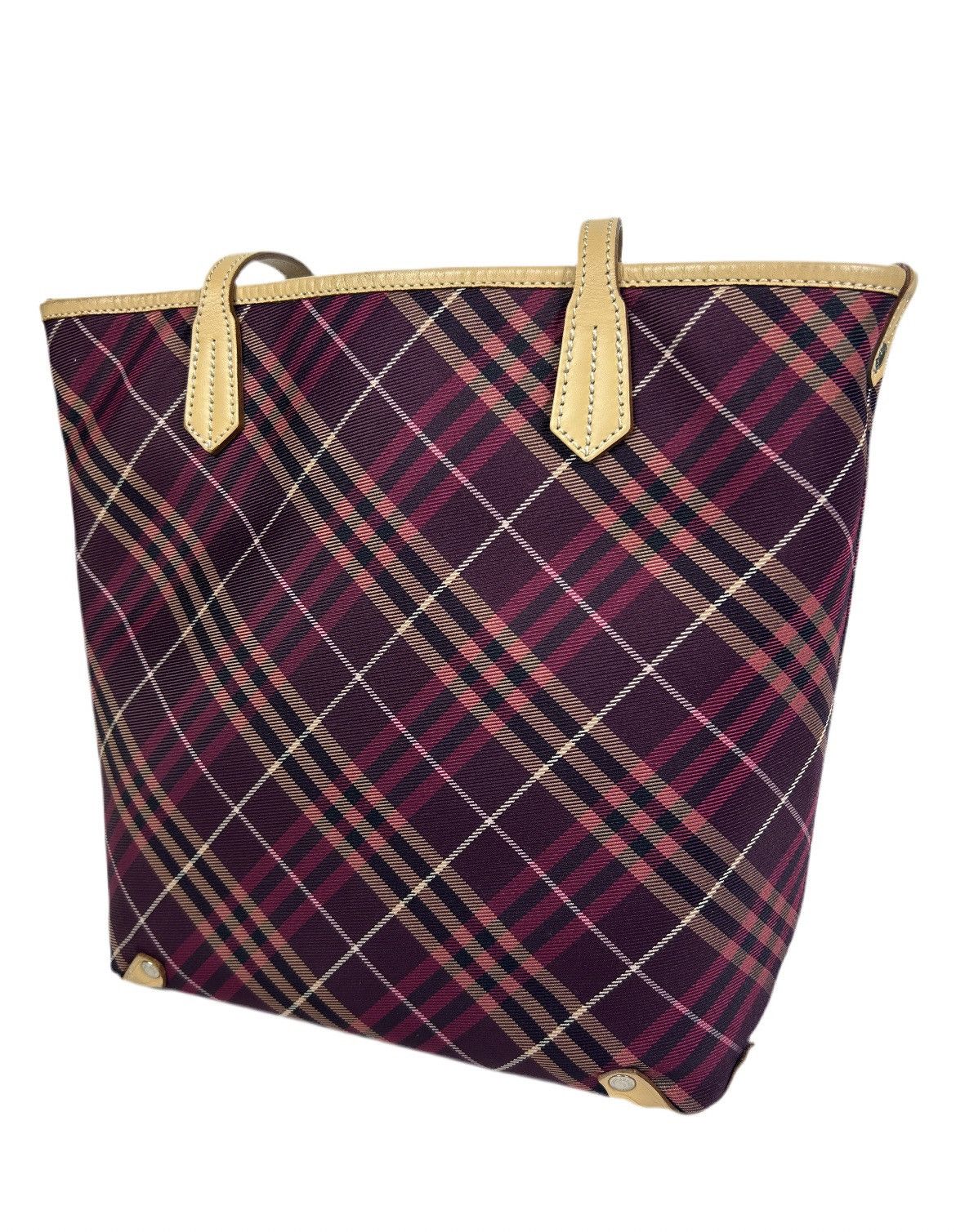 Burberry Burberry Blue Label Canvas Tote Bag Size ONE SIZE - 2 Thumbnail