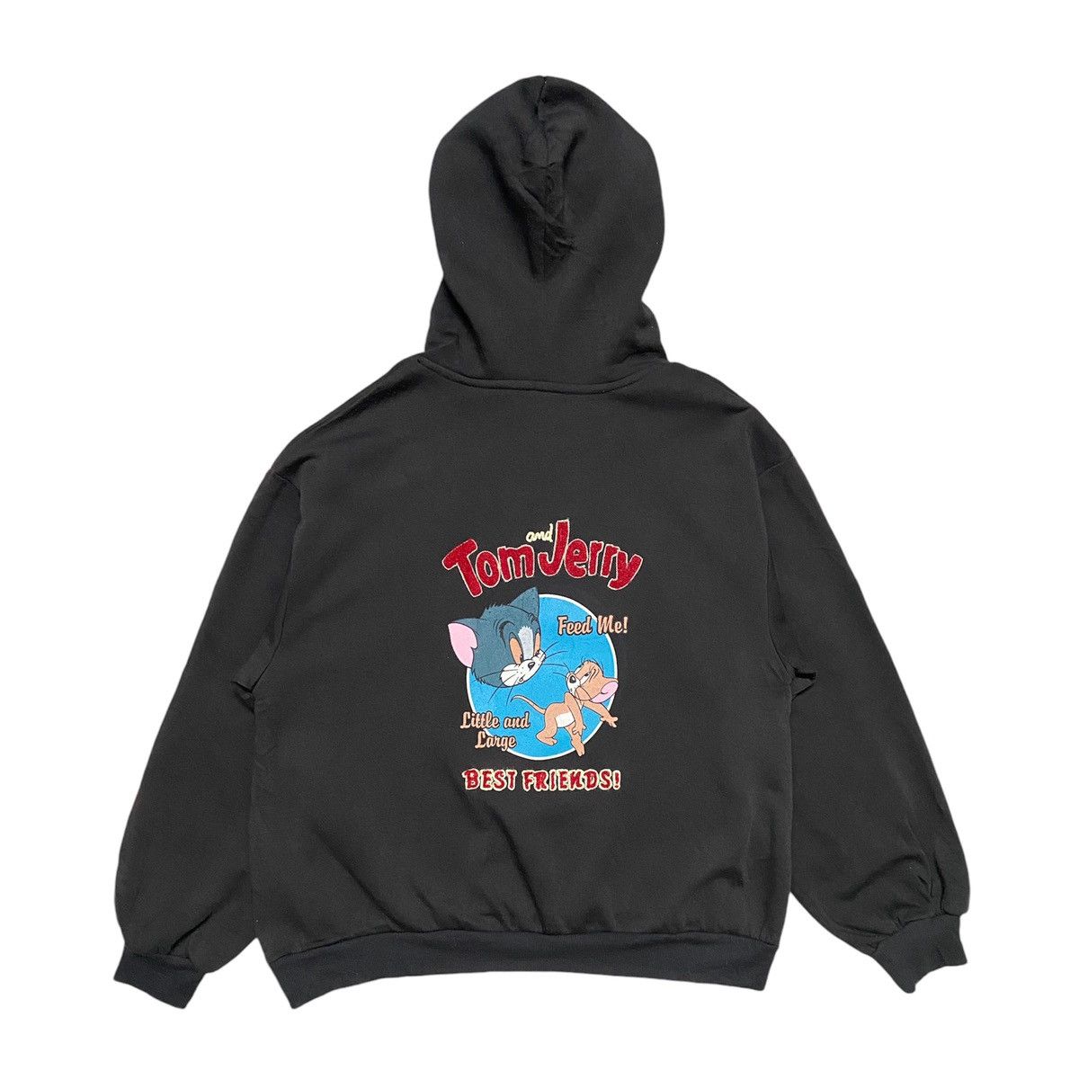 Tom&Jerry Embroidered Hoodie Sweatshirt
