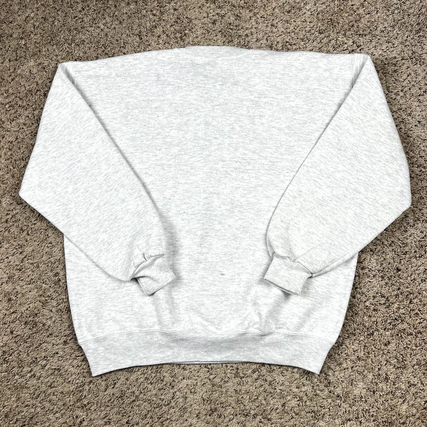 Russell Athletic VINTAGE Russell Athletic Sweatshirt Crewneck 90s Gusset XL Gray Unisex Adults Size US XL / EU 56 / 4 - 3 Thumbnail