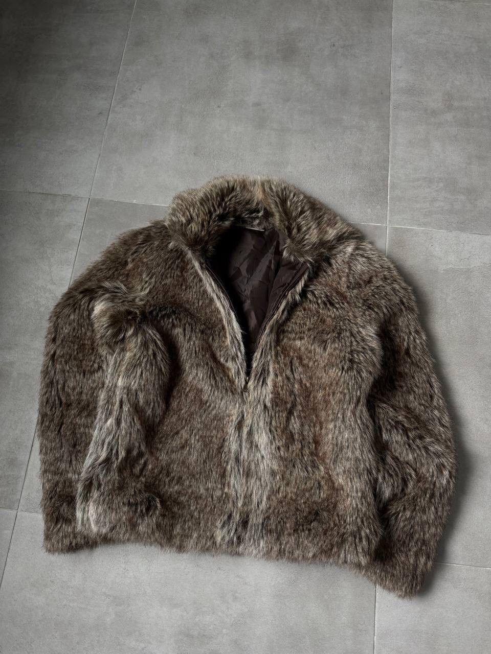 Vintage Vintage Opium Y2K Fur Faux Jacket Bomber Size US S / EU 44-46 / 1 - 2 Thumbnail