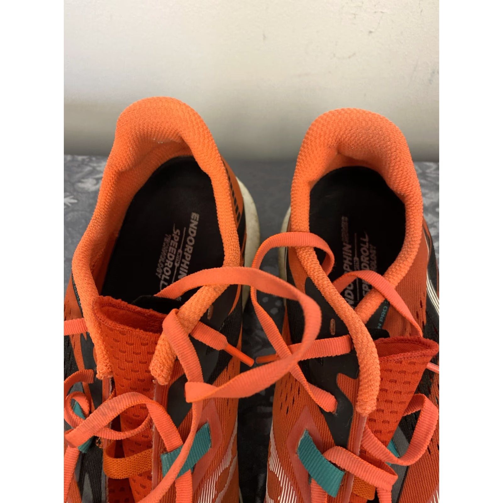 Saucony SAUCONY ENDORPHIN PRO 2 Running Sneakers 11.5 Orange Scarlet Men's Athletic Low Top S20687 Performance Size US 11 / EU 44 - 3 Thumbnail
