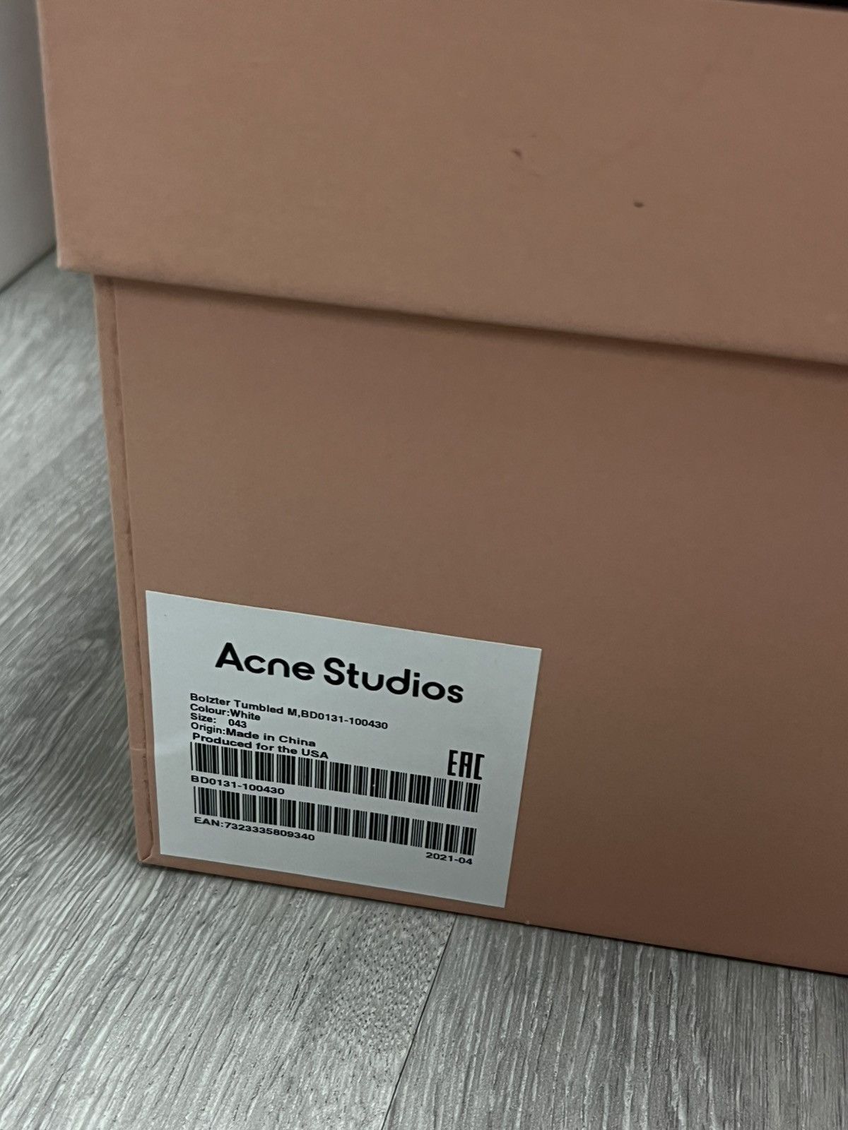 Acne Studios Boltzer M sneaker. Size 43 USA 10 Size US 10 / EU 43 - 3 Thumbnail