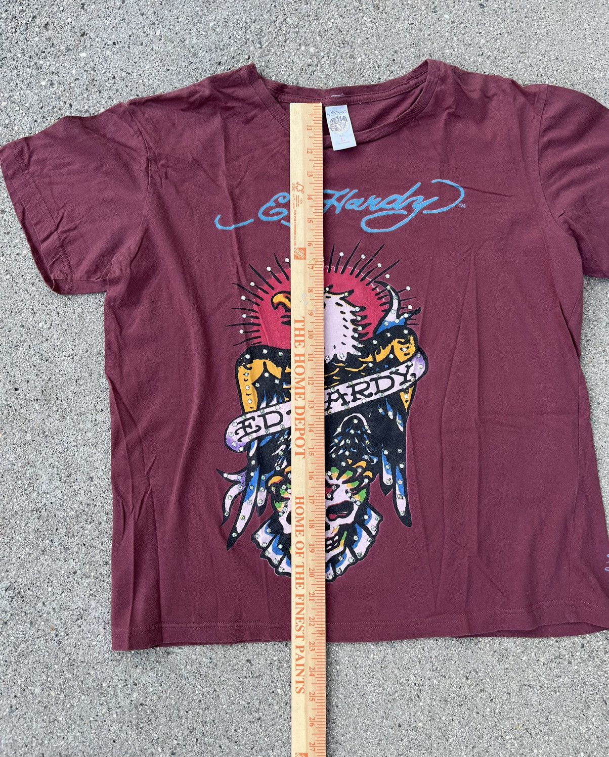 Ed Hardy Vintage Ed Hardy Christian Audigier T-Shirt Size US S / EU 44-46 / 1 - 7 Thumbnail