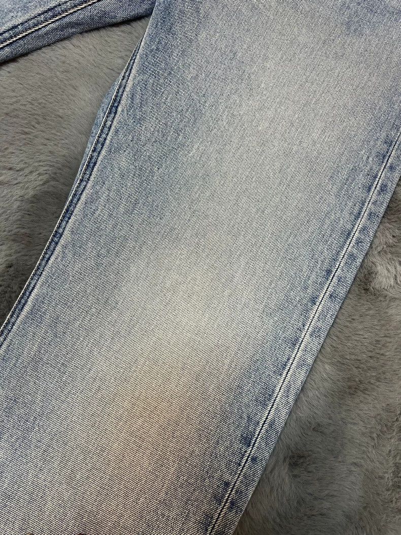 Celine CELINE Ice blue washed straight jeans Size US 31 - 5 Thumbnail