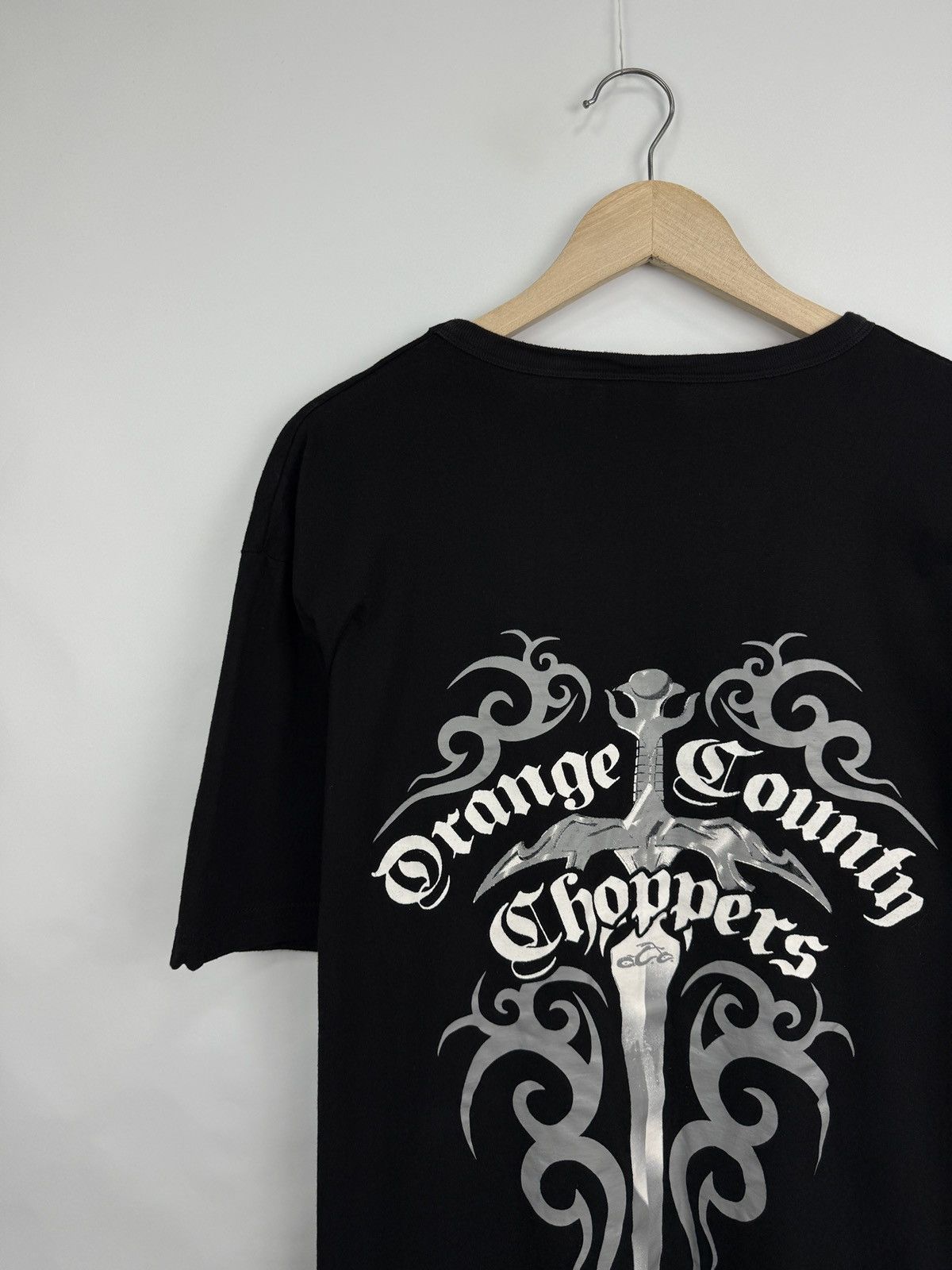 Harley Davidson × Vintage × West Coast Choppers 🇺🇸 Vintage Y2K Orange County Choppers T-Shirt West Coast Rare Size US XL / EU 56 / 4 - 2 Thumbnail