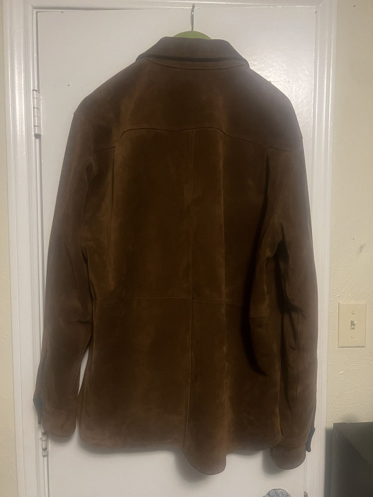 J.Crew J crew brown Italian suede over shirt jacket lnwot Size US XL / EU 56 / 4 - 8 Thumbnail
