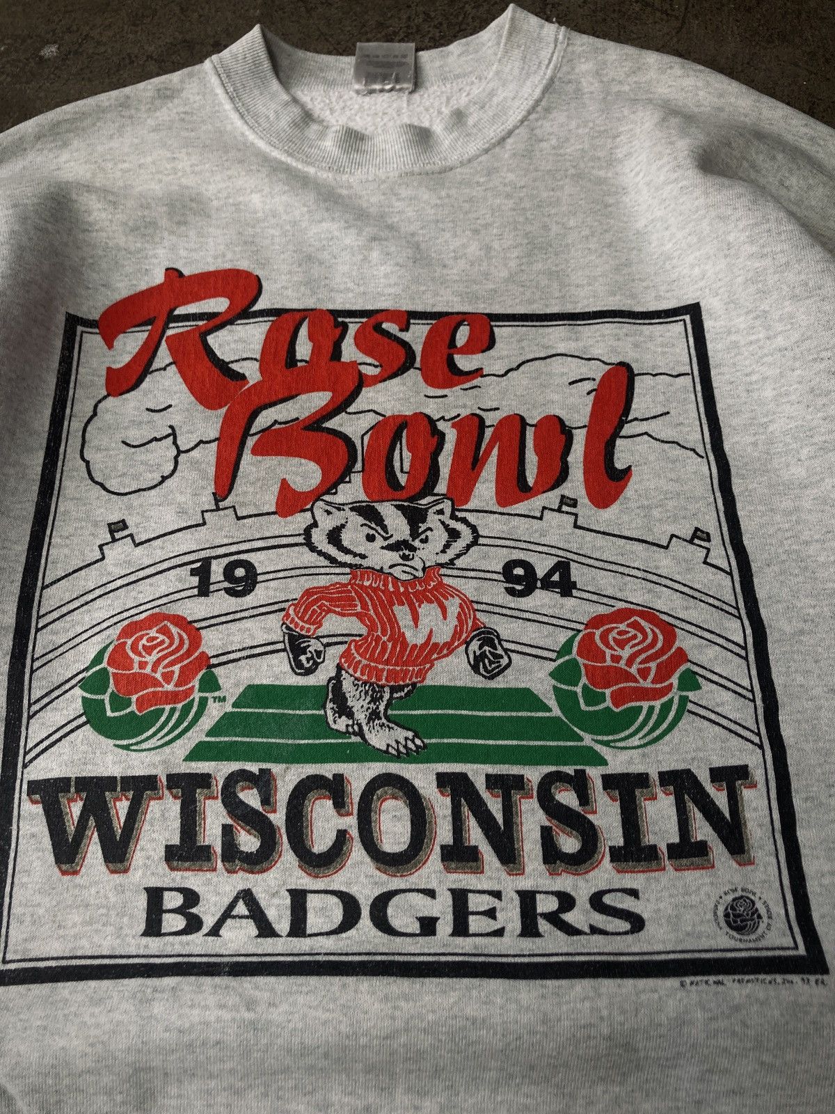 Fruit Of The Loom × Vintage Vintage ‘94 Wisconsin Badgers Rose Bowl Size US L / EU 52-54 / 3 - 4 Thumbnail