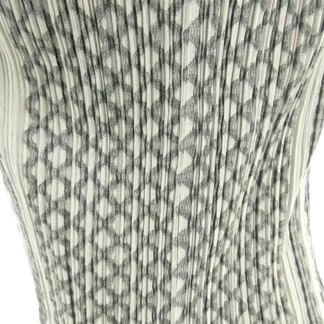 Vintage PLEATS PLEASE Womens All Over Geometric Chain Pattern Pattern Size ONE SIZE - 6 Thumbnail