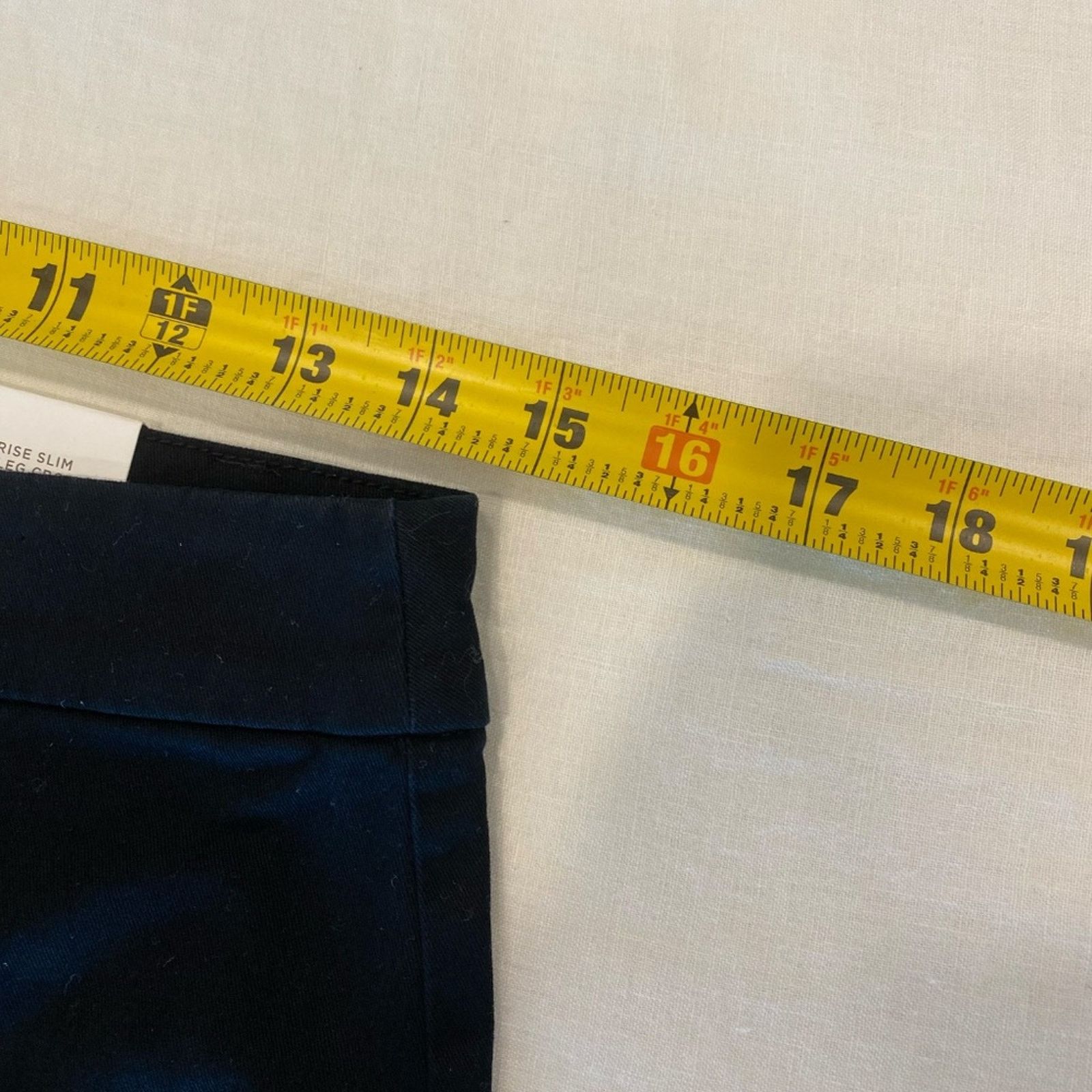 Loft NWT LOFT Women's High-Rise Slim Wide Leg Crop Pants - 6P Size 28" / US 6 / IT 42 - 8 Thumbnail