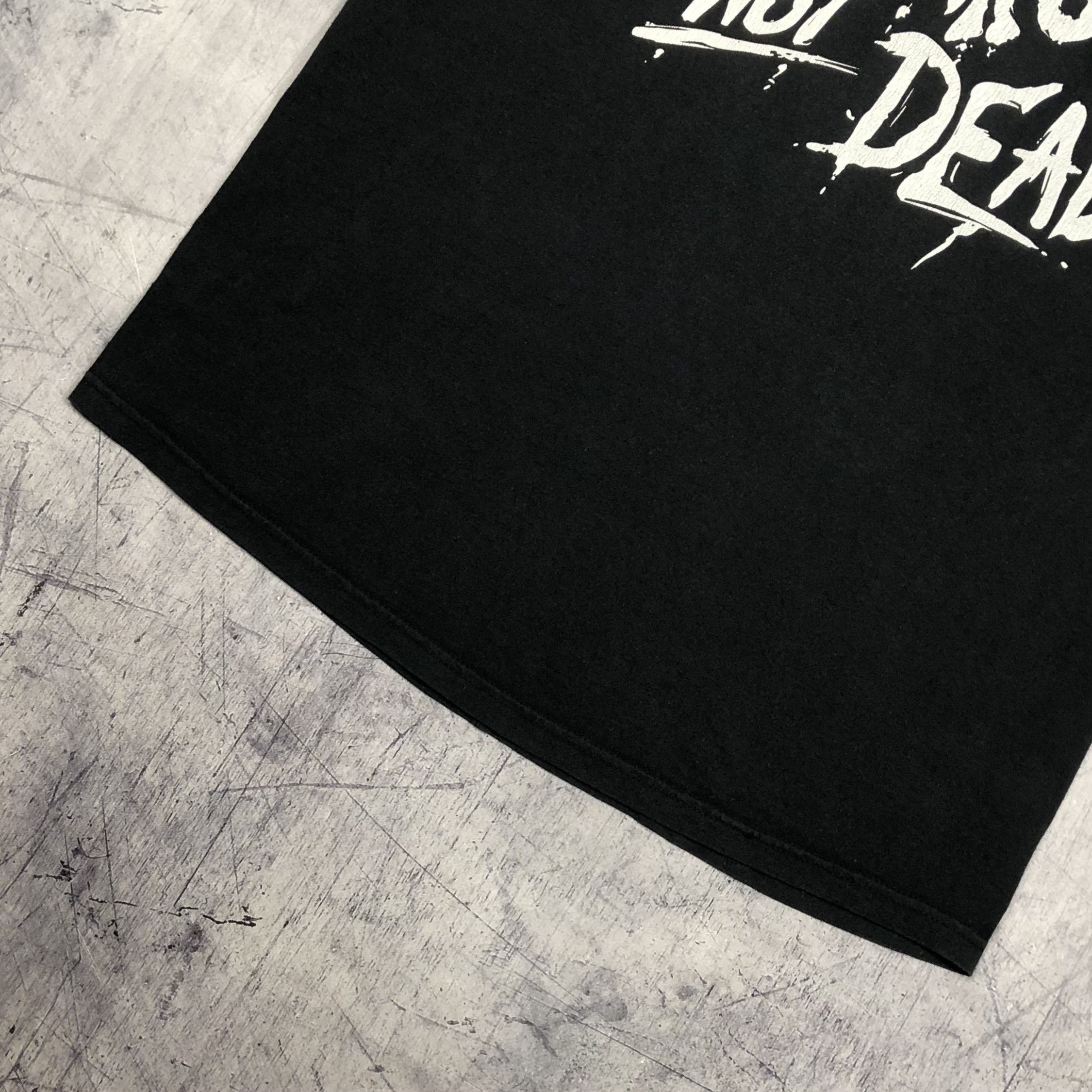 Vintage Y2K Punk Not Dead Skulls Anarchy Pentagram Tee Size US M / EU 48-50 / 2 - 9 Thumbnail