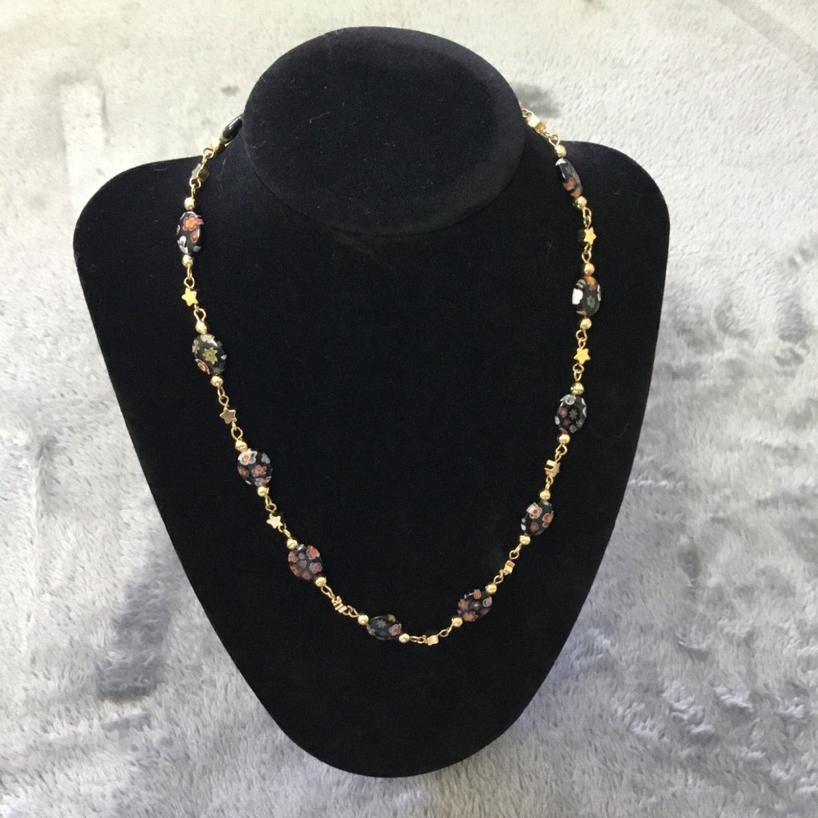 Other Gold Unique Multi-Bead Necklace Size ONE SIZE - 4 Thumbnail