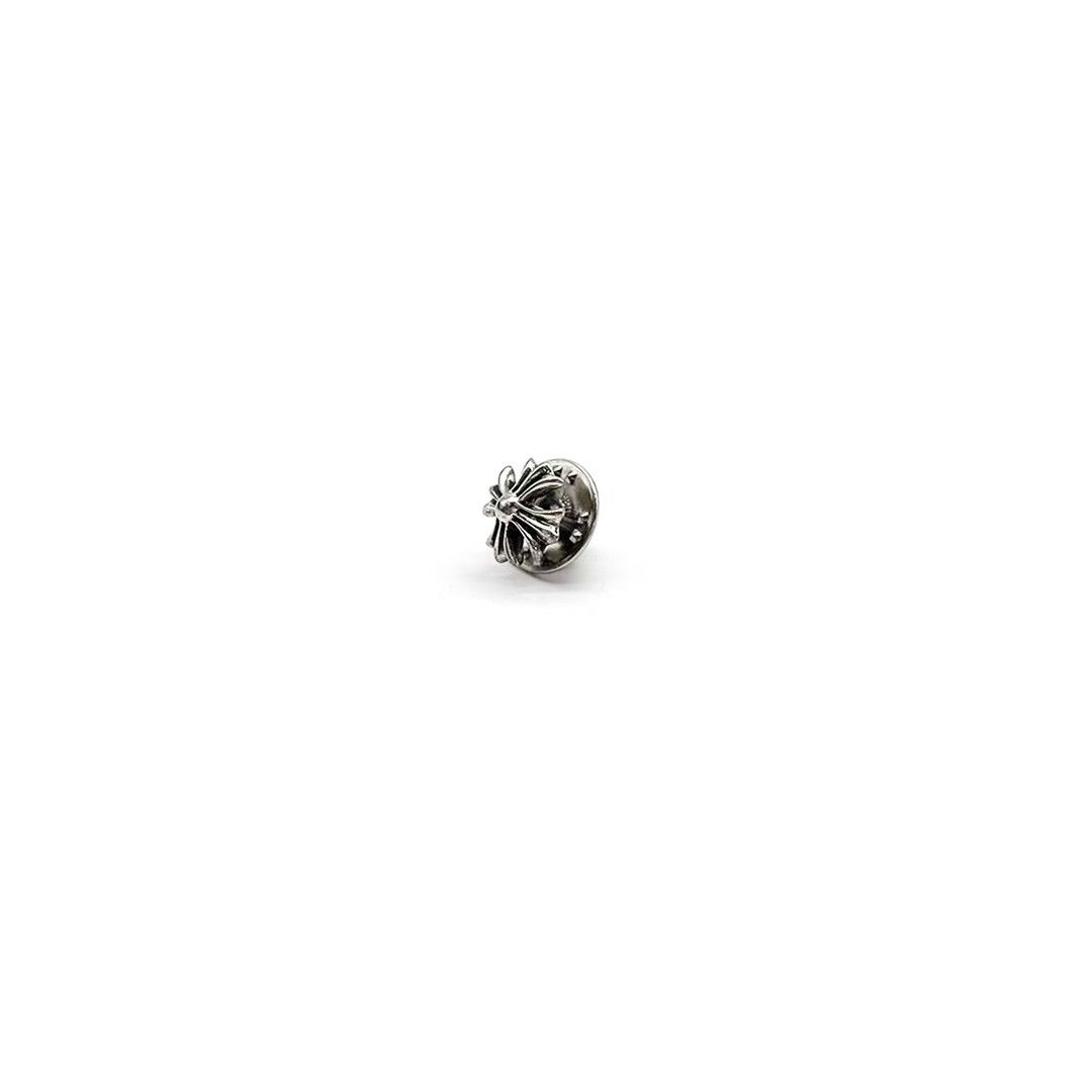 Chrome Hearts Chrome Hearts 925 Silver Cross Brooch Collar Pin Size ONE SIZE - 2 Thumbnail