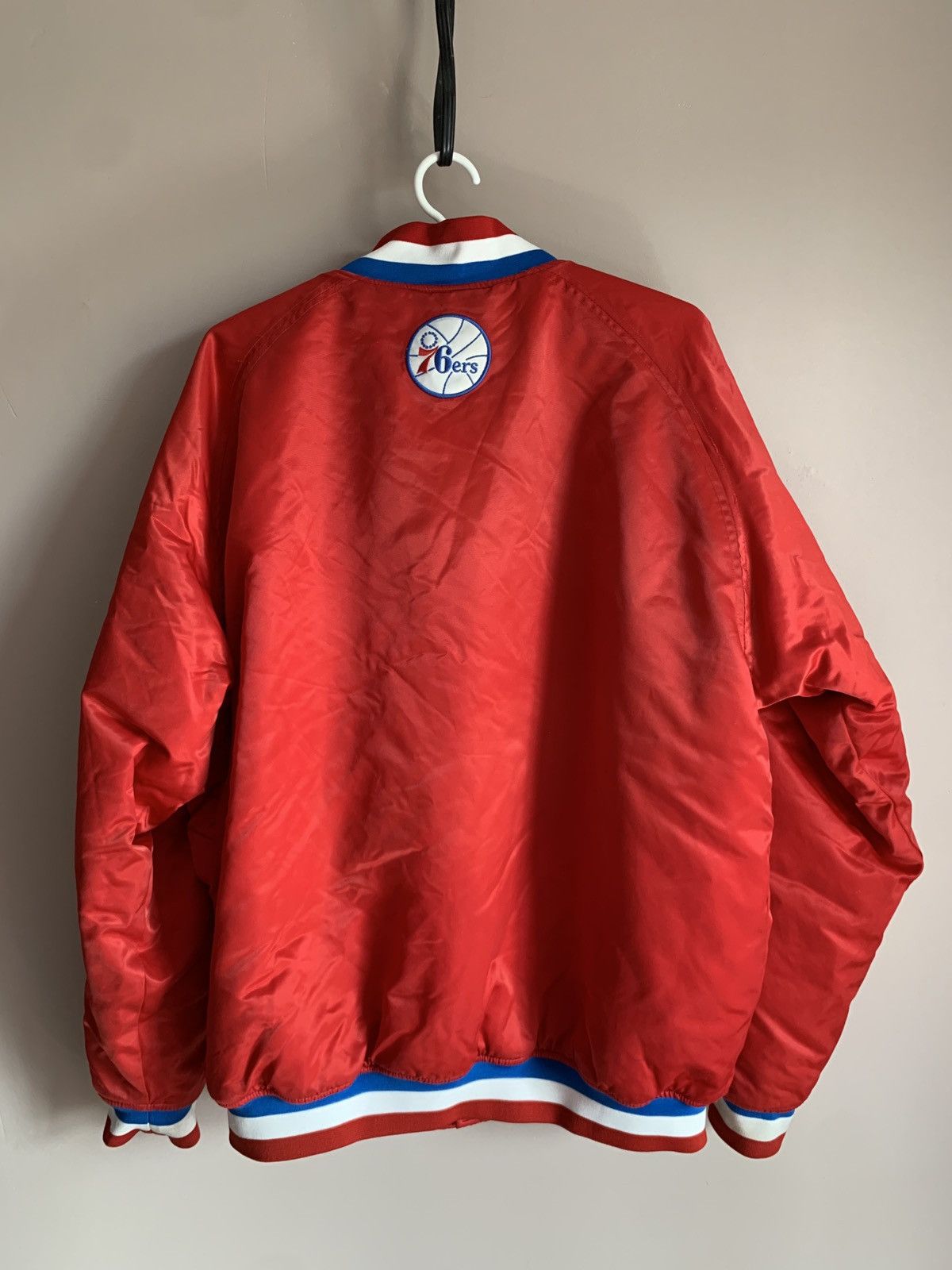 Champion Philadelphia 76ers Sixers Basketball Jacket NBA Champion L Size US L / EU 52-54 / 3 - 2 Thumbnail