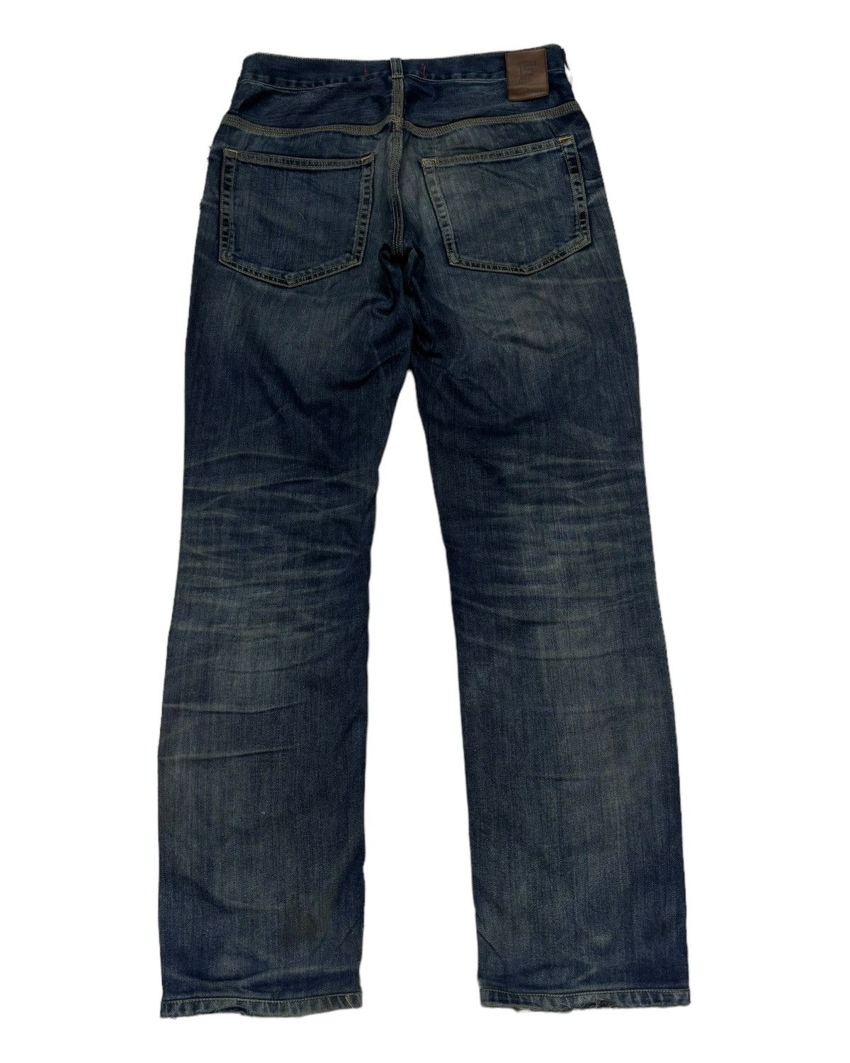 FCUK FRENCH CONNECTION DIRTY DISTRESSED DENIM JEANS FCUK Size US 30 / EU 46 - 2 Thumbnail
