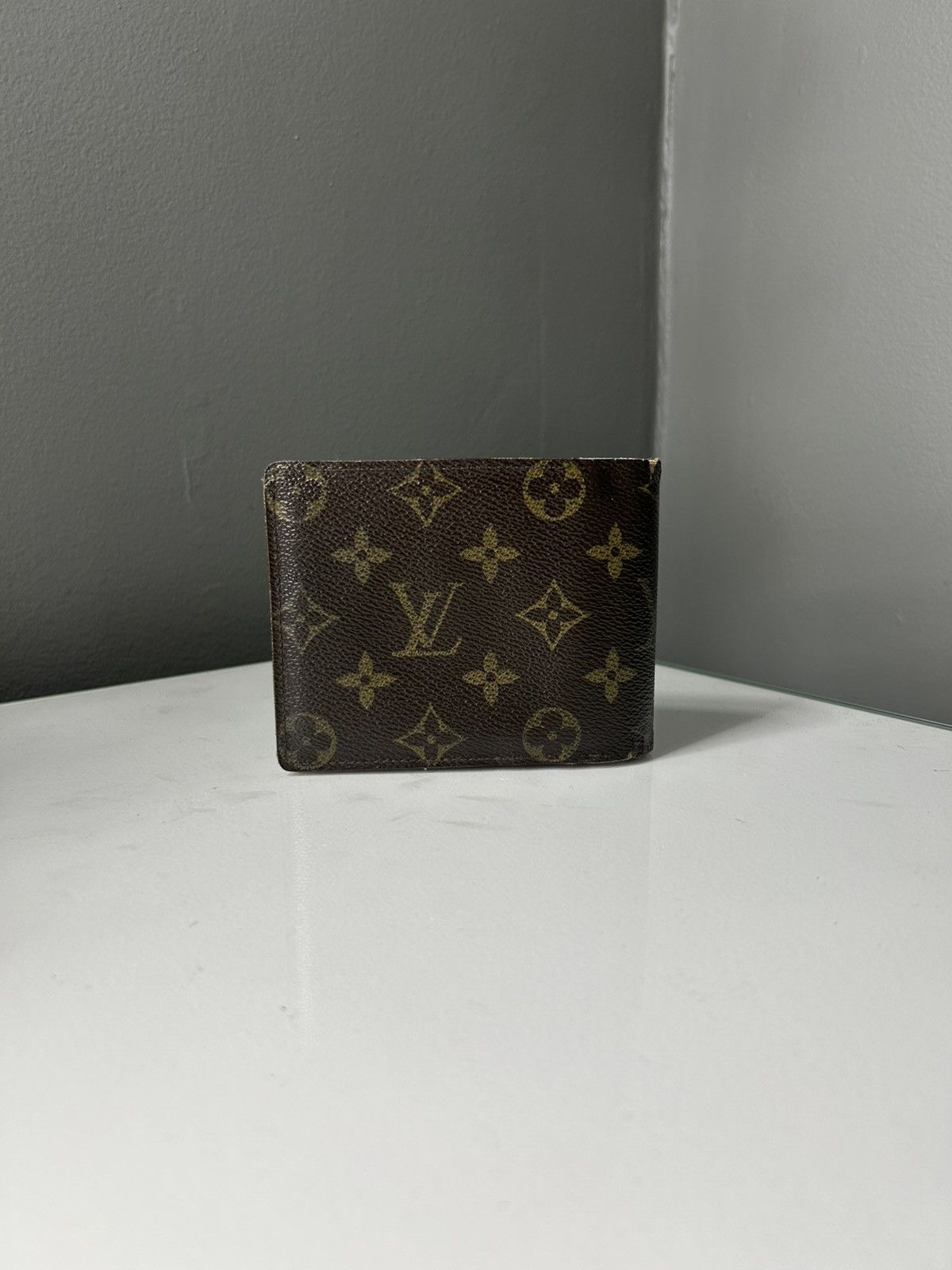 Louis Vuitton Louis Vuitton Monogram Double Flap Bifold Wallet SP0027 Size ONE SIZE - 9 Thumbnail