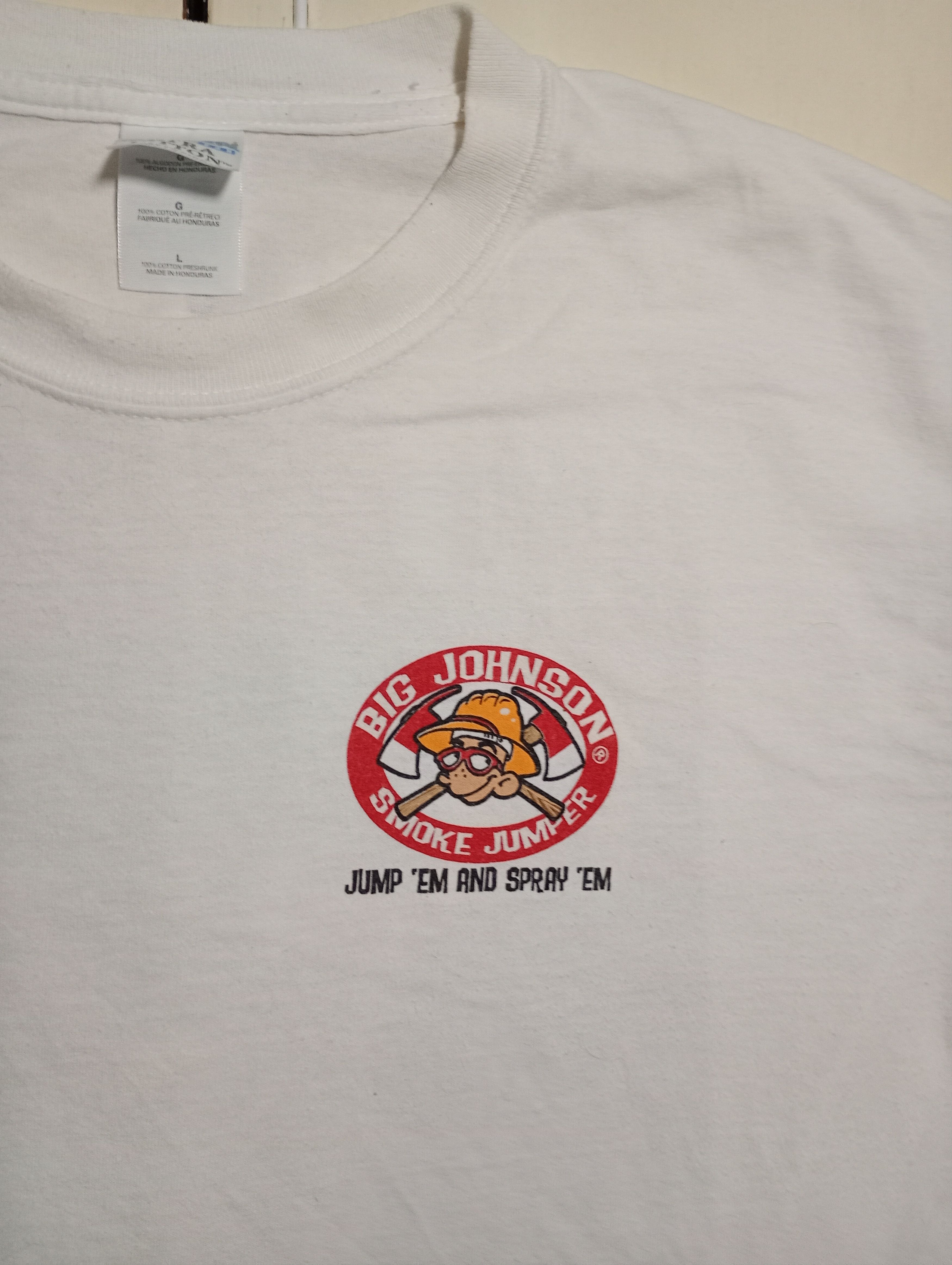 Gildan Big Johnson Smokejumpers Gildan T-Shirt 2004 Size US L / EU 52-54 / 3 - 7 Thumbnail