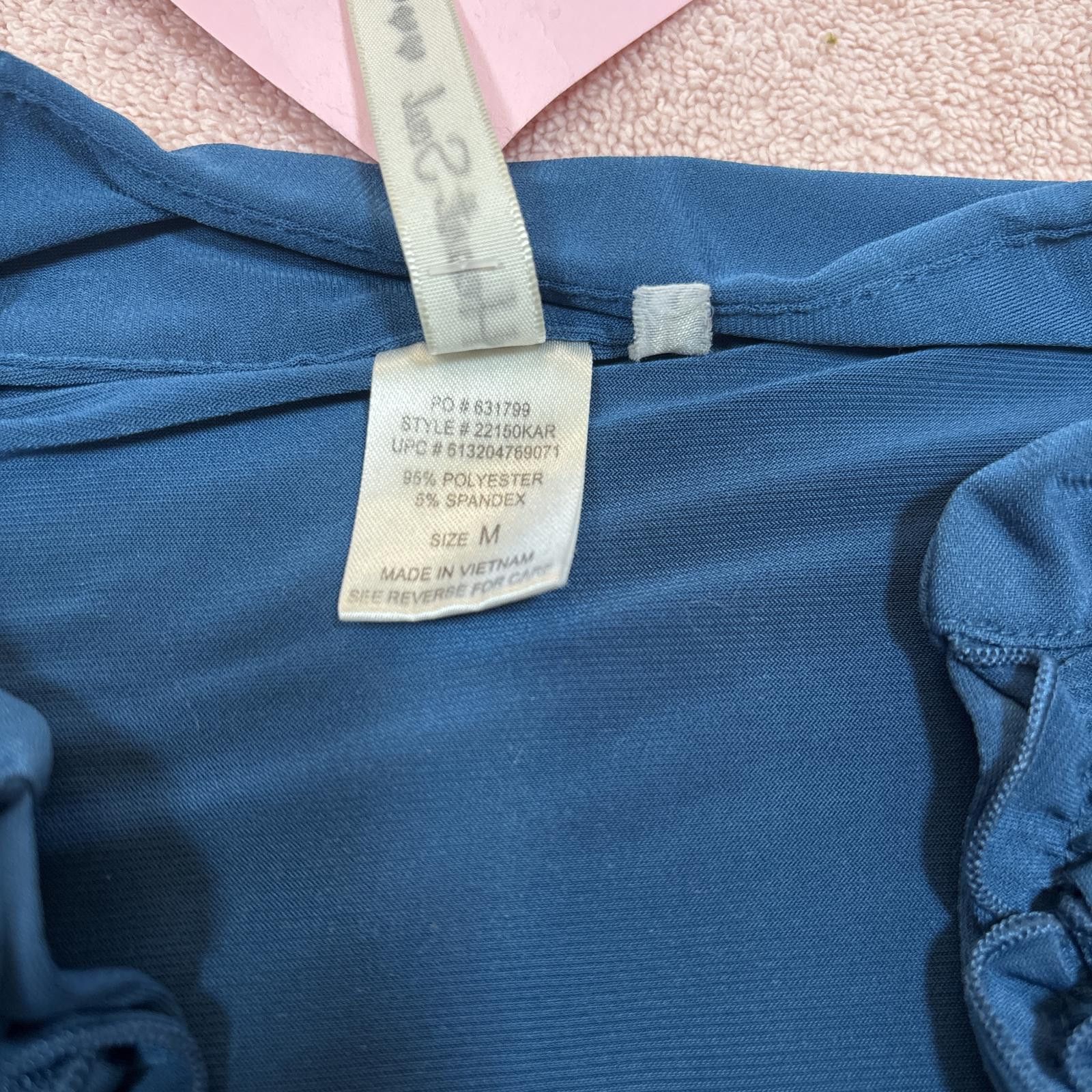Other y2k office siren ruffle blouse with tie back Size M / US 6-8 / IT 42-44 - 5 Thumbnail