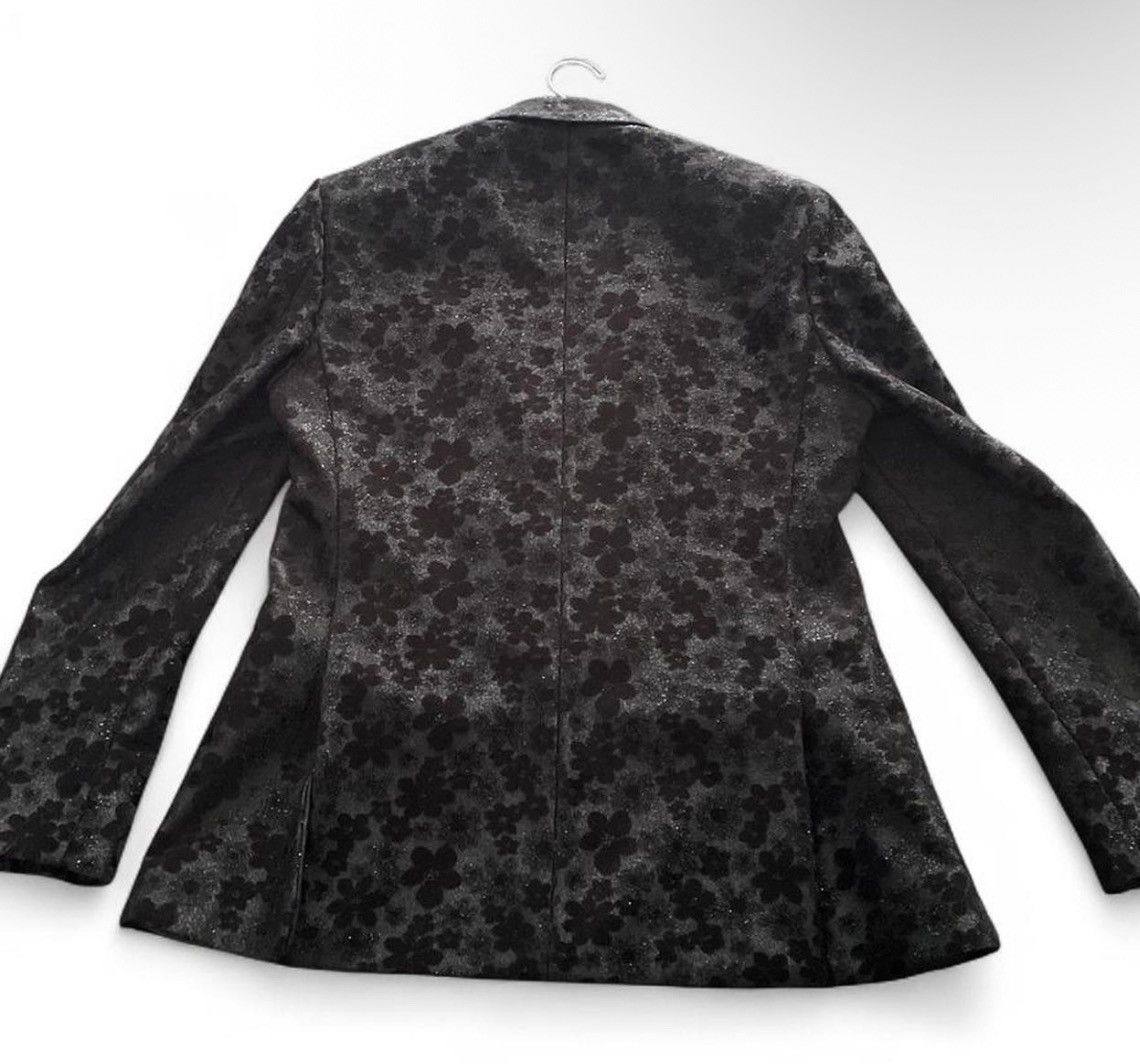 Versini Black Flower, Vercini Floral Elegance Tuxedo Size 46R - 2 Thumbnail