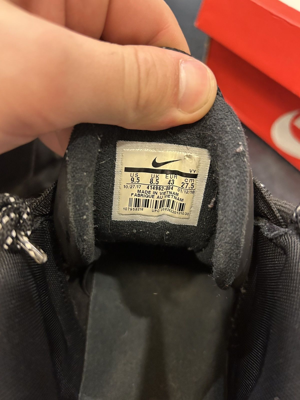 Nike Nike Air More Uptempo ‘Black Reflective’ Size US 9.5 / EU 42-43 - 6 Thumbnail