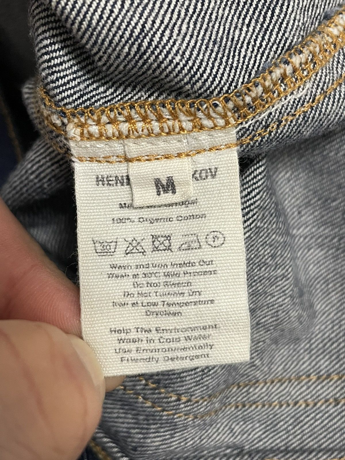 Henrik Vibskov Henrik Vibskov Relaxed Fit Indigo Rap Jeans Size US 32 / EU 48 - 6 Thumbnail