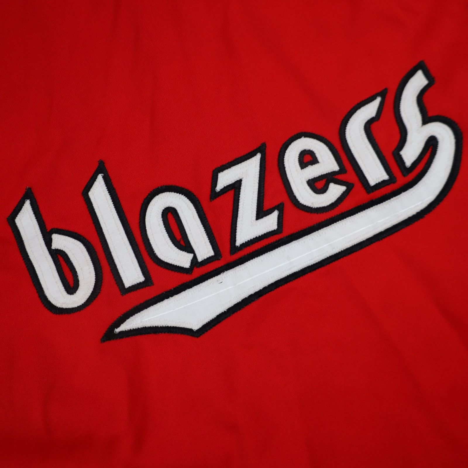 NBA × Vintage VTG Game Worn Medalist Sand Knit Portland Blazers Jersey Size US M / EU 48-50 / 2 - 18 Thumbnail