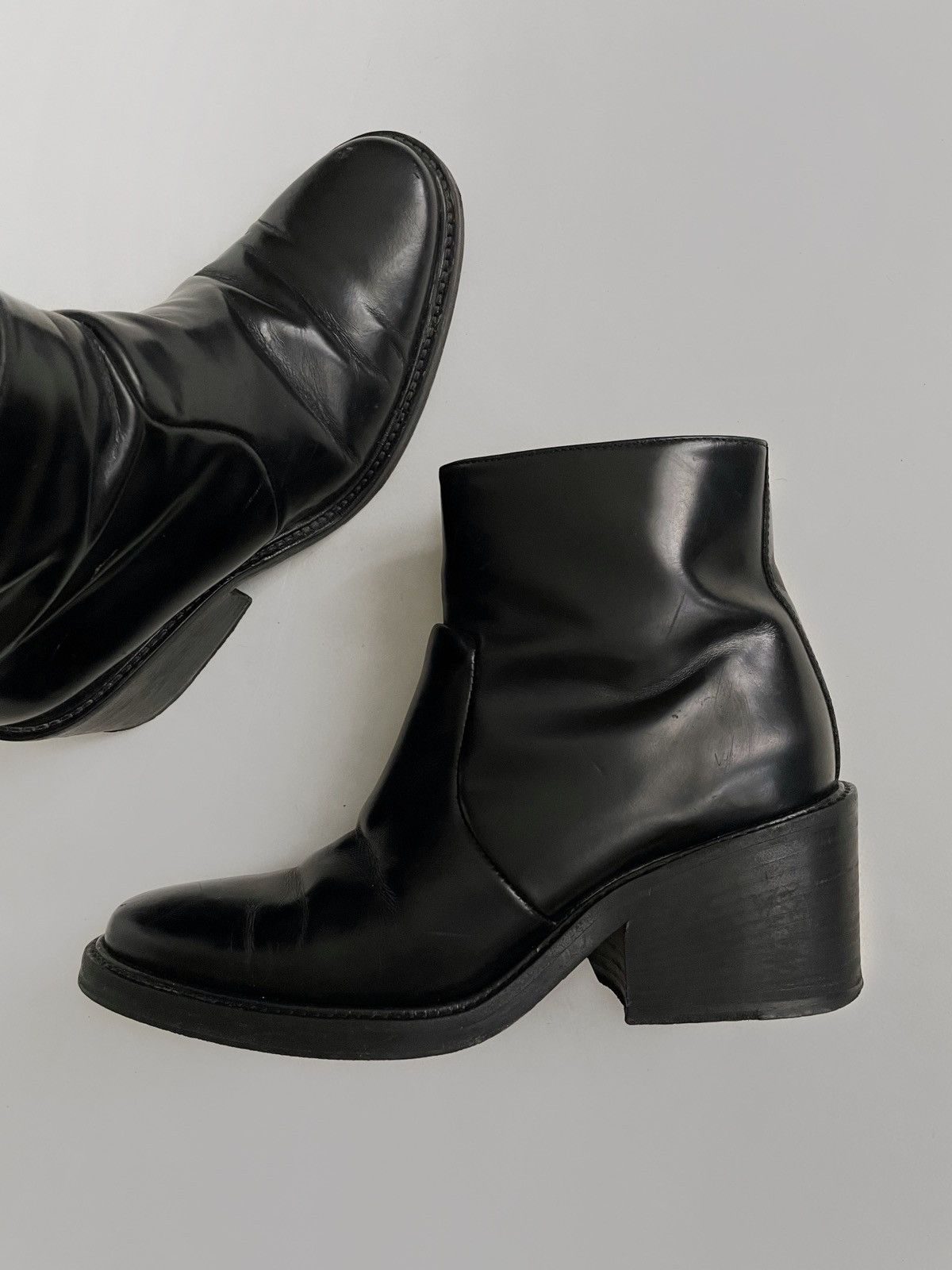 Acne Studios Acne Studios leather boots/battalions Size US 6 / IT 36 - 2 Thumbnail