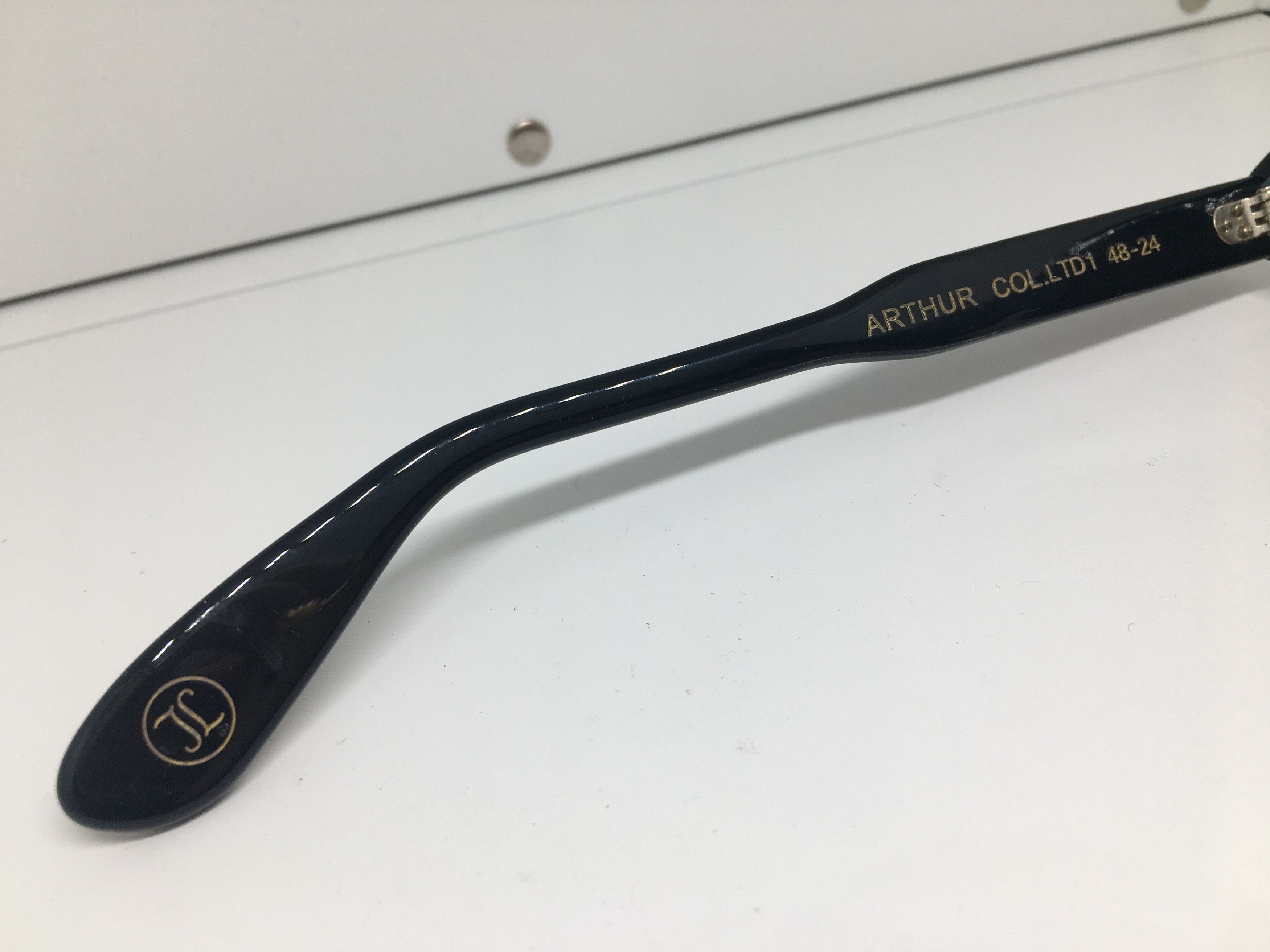 Other JL Arthur Clear Blue Acetate Sunglasses Frame Size ONE SIZE - 6 Thumbnail