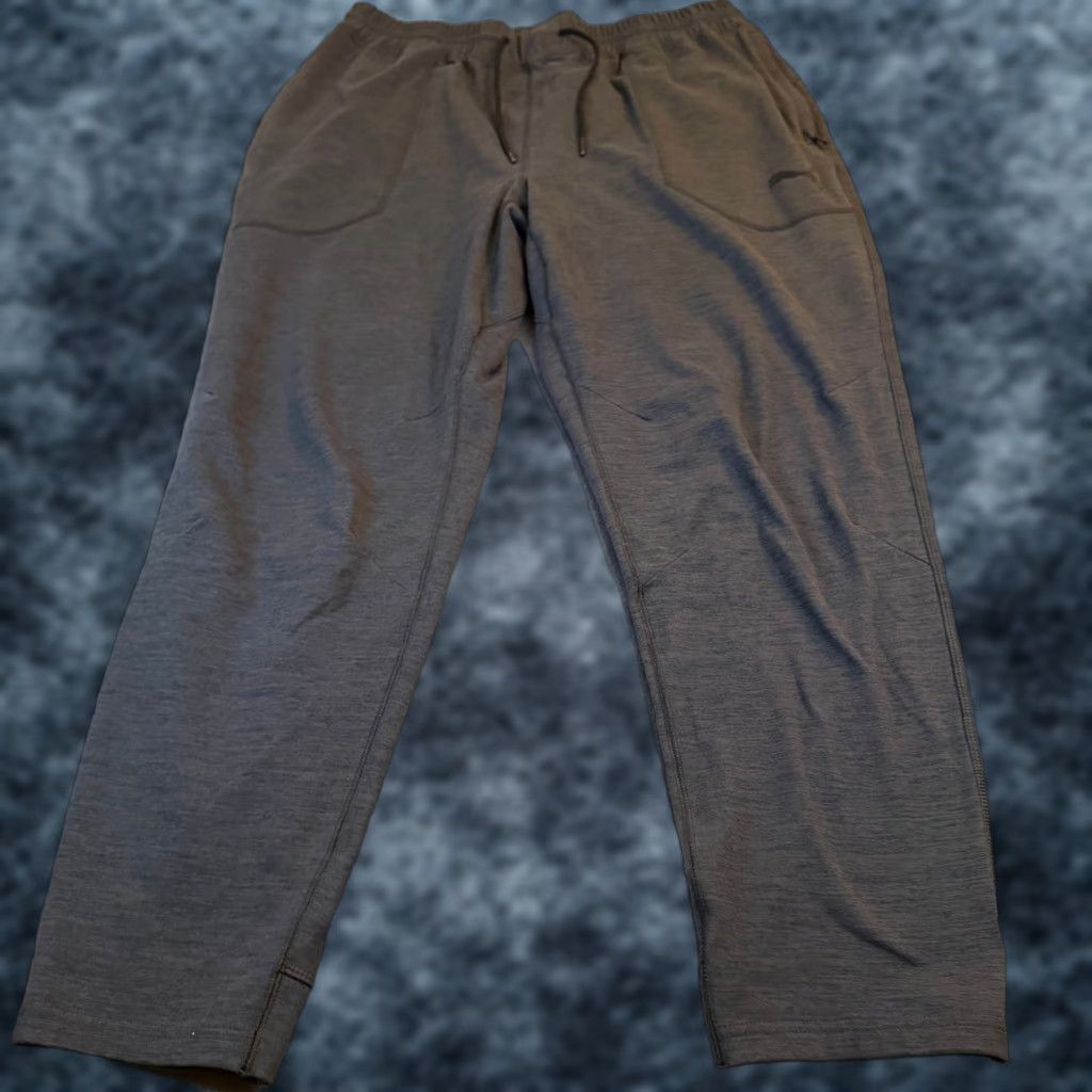 Puma PUMA Cloudspun Mens XL Training Pants Gray Heather Joggers Zipper Pockets Size US 36 / EU 52 - 1 Thumbnail