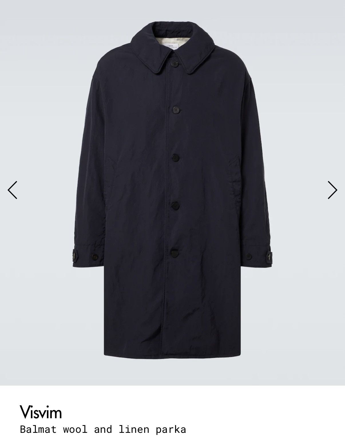 Visvim Visvim Balmat Parka Navy size 3 Size US L / EU 52-54 / 3 - 2 Thumbnail