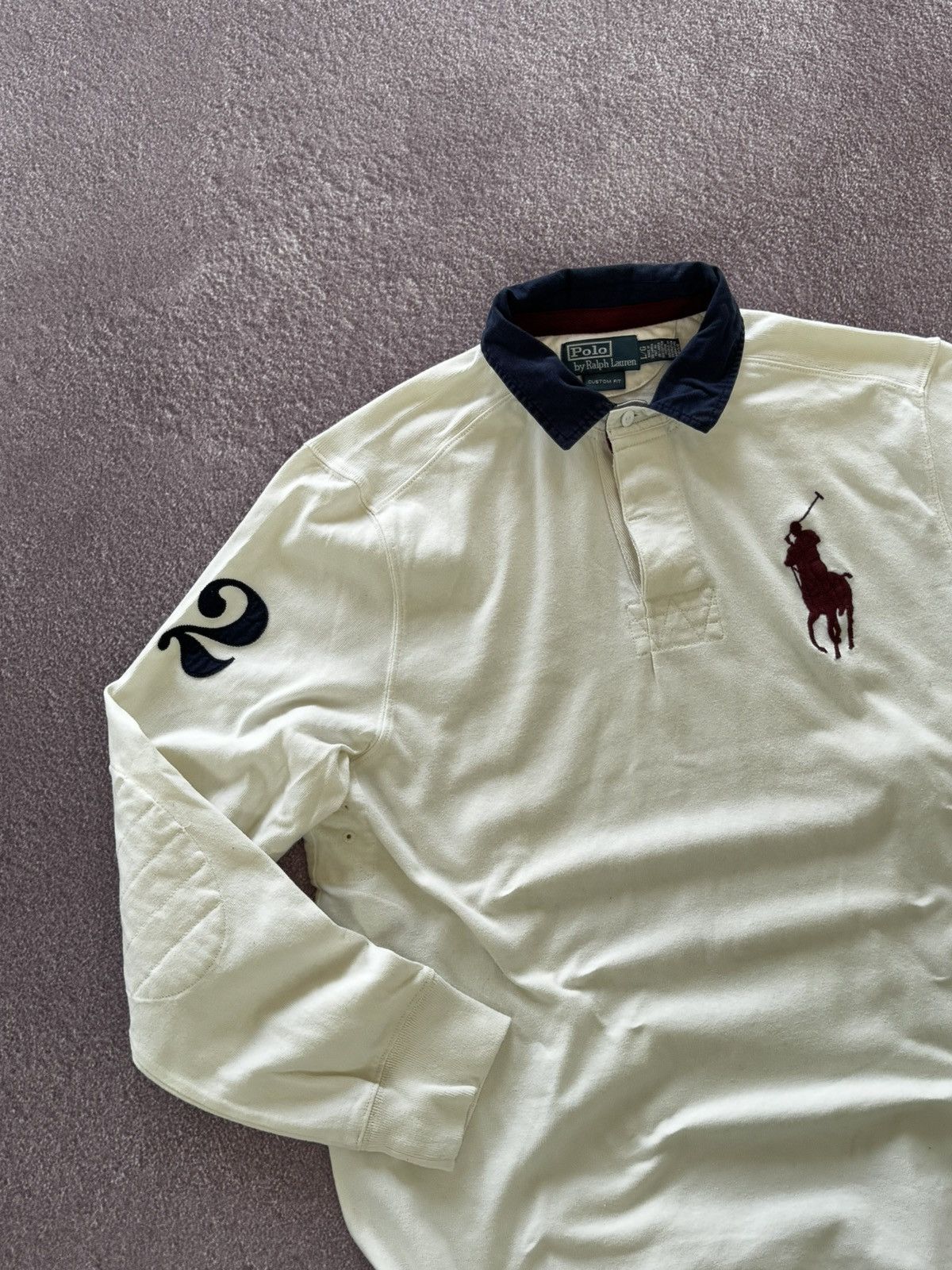 Polo Ralph Lauren Chief Keef Polo Ralph Lauren longsleeve white big pony Size US L / EU 52-54 / 3 - 4 Thumbnail