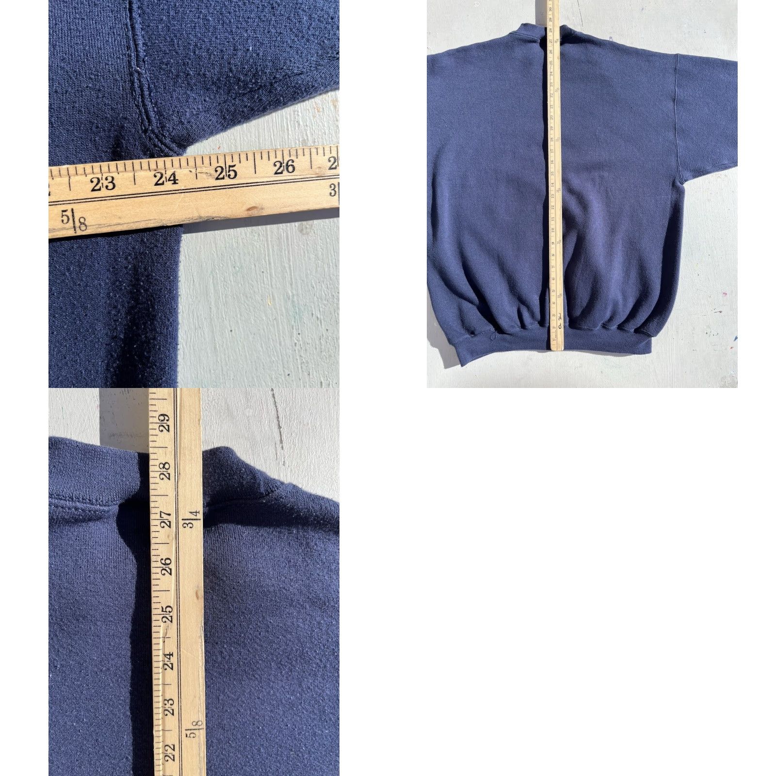 Tultex VINTAGE Tultex Sweatshirt Blue Aquarium New Orleans XL PILLING Crew Men’s Size US XL / EU 56 / 4 - 9 Thumbnail