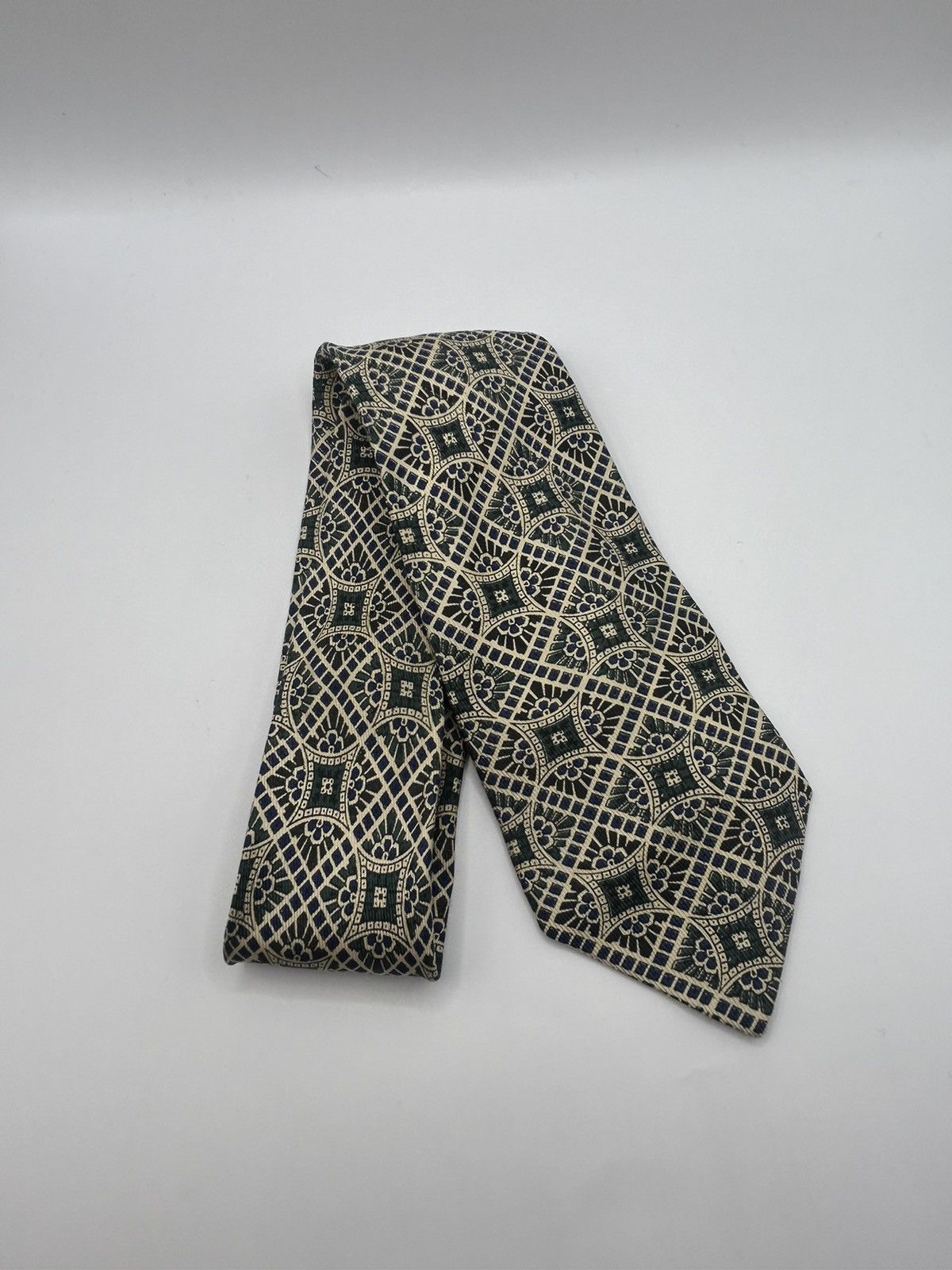 Pierre Balmain Vintage Pierre Balmain Geometric Pattern Tie Size ONE SIZE - 4 Thumbnail