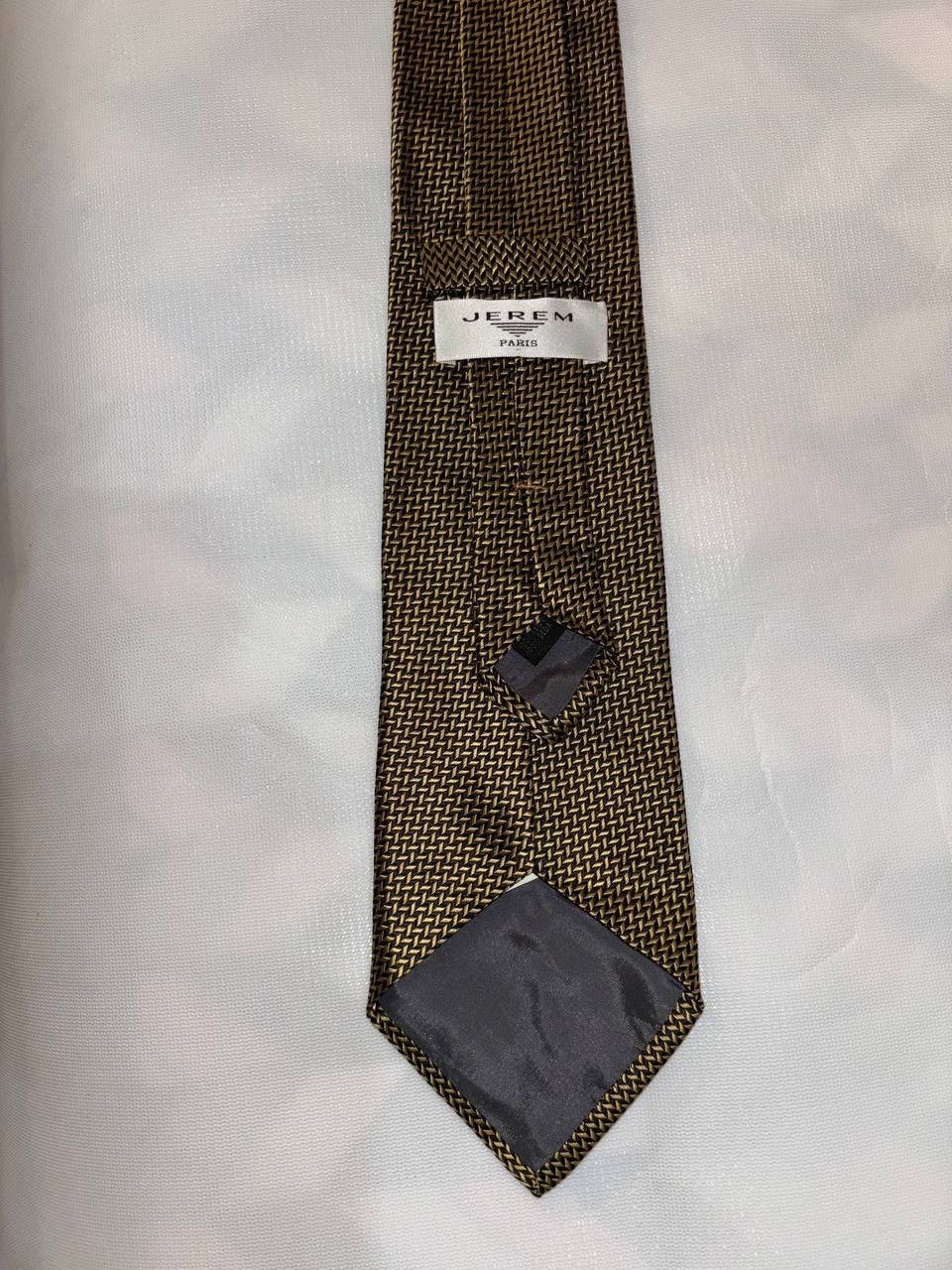 Vintage JEREM Paris men's 100% silk tie, Vintage Made in France Size ONE SIZE - 2 Thumbnail