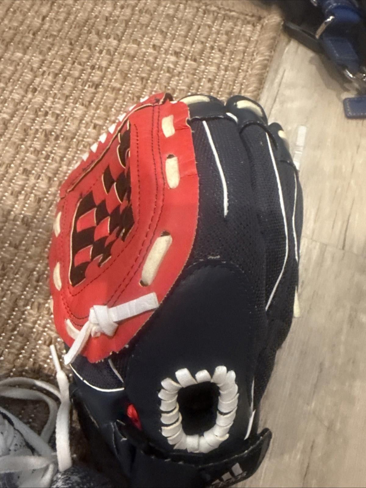 Adidas Adidas Youth Baseball Glove Easy Close Pocket Size ONE SIZE - 1 Thumbnail