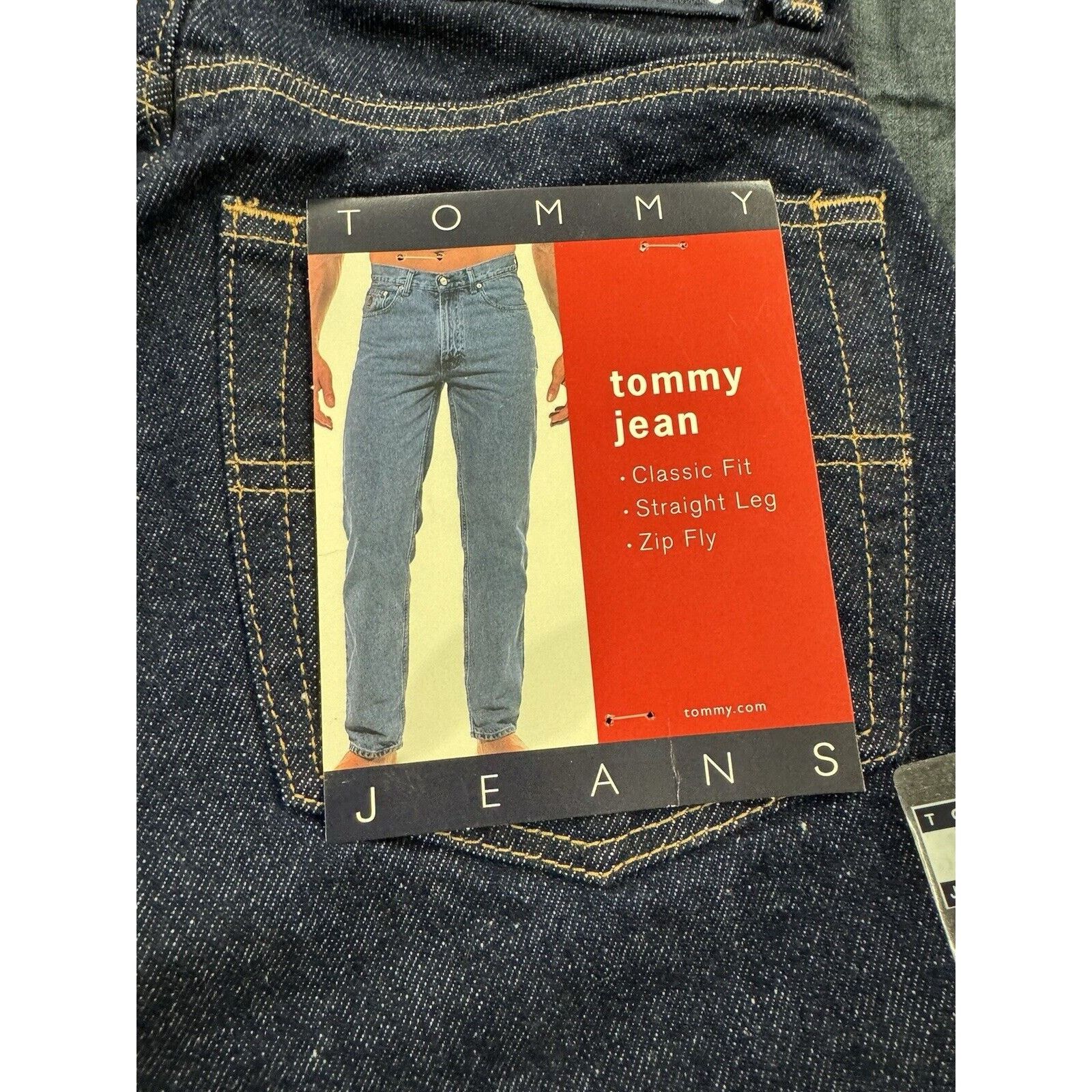 Tommy Hilfiger Deadstock 90s Y2K Tommy Hilfiger Jeans Mens W29 X L32 Size US 29 - 5 Thumbnail