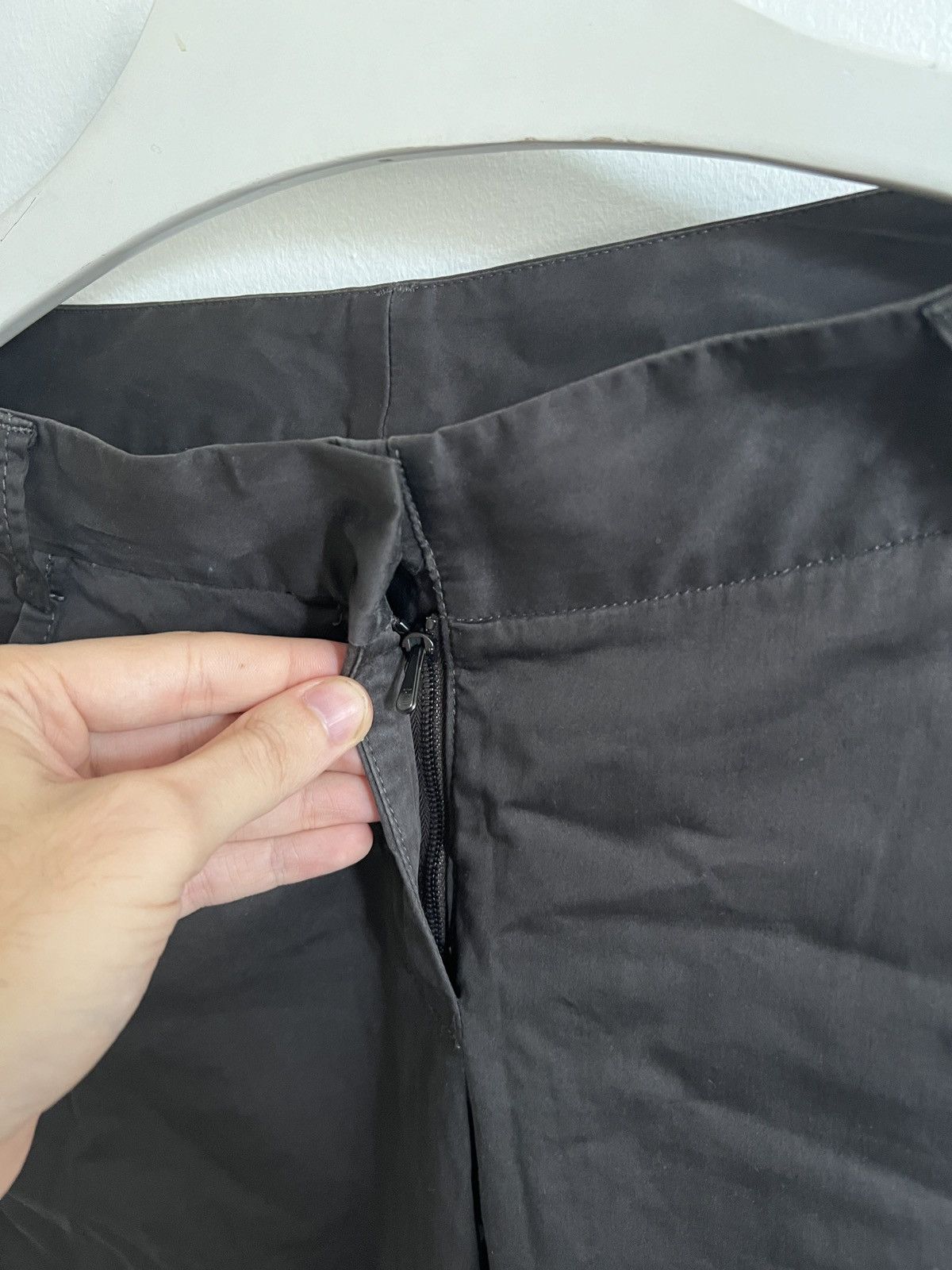 Marithe + Francois Girbaud USA 27 size MARITHÉ + FRANÇOIS GIRBAUD Black Pants 2000s Size 30" / US 8 / IT 44 - 4 Thumbnail